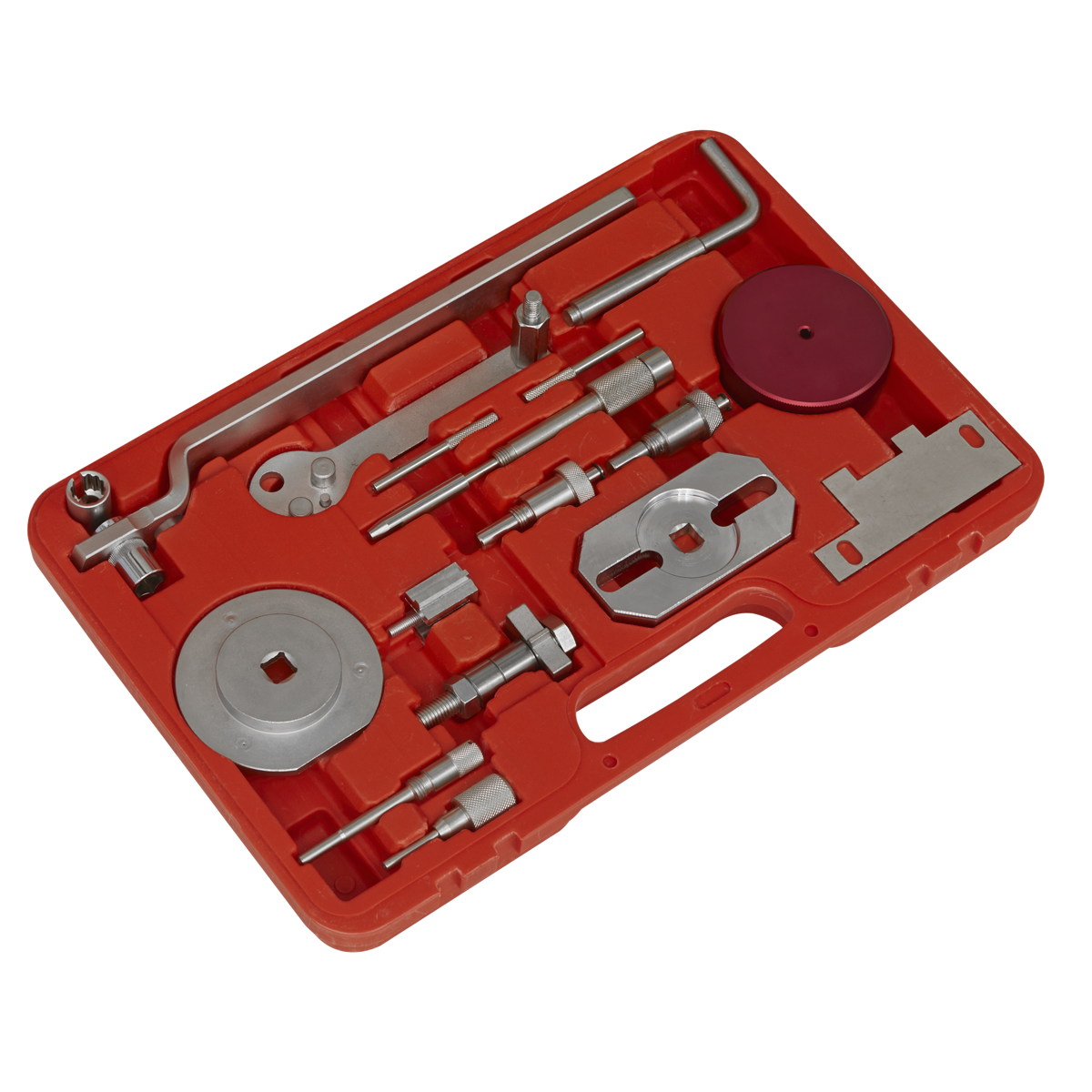 Sealey VSE5036 Diesel Engine Timing Tool Kit for Fiat, Ford, Iveco, PSA - 2.2D, 2.3D, 3.0D - Belt/Chain Drive