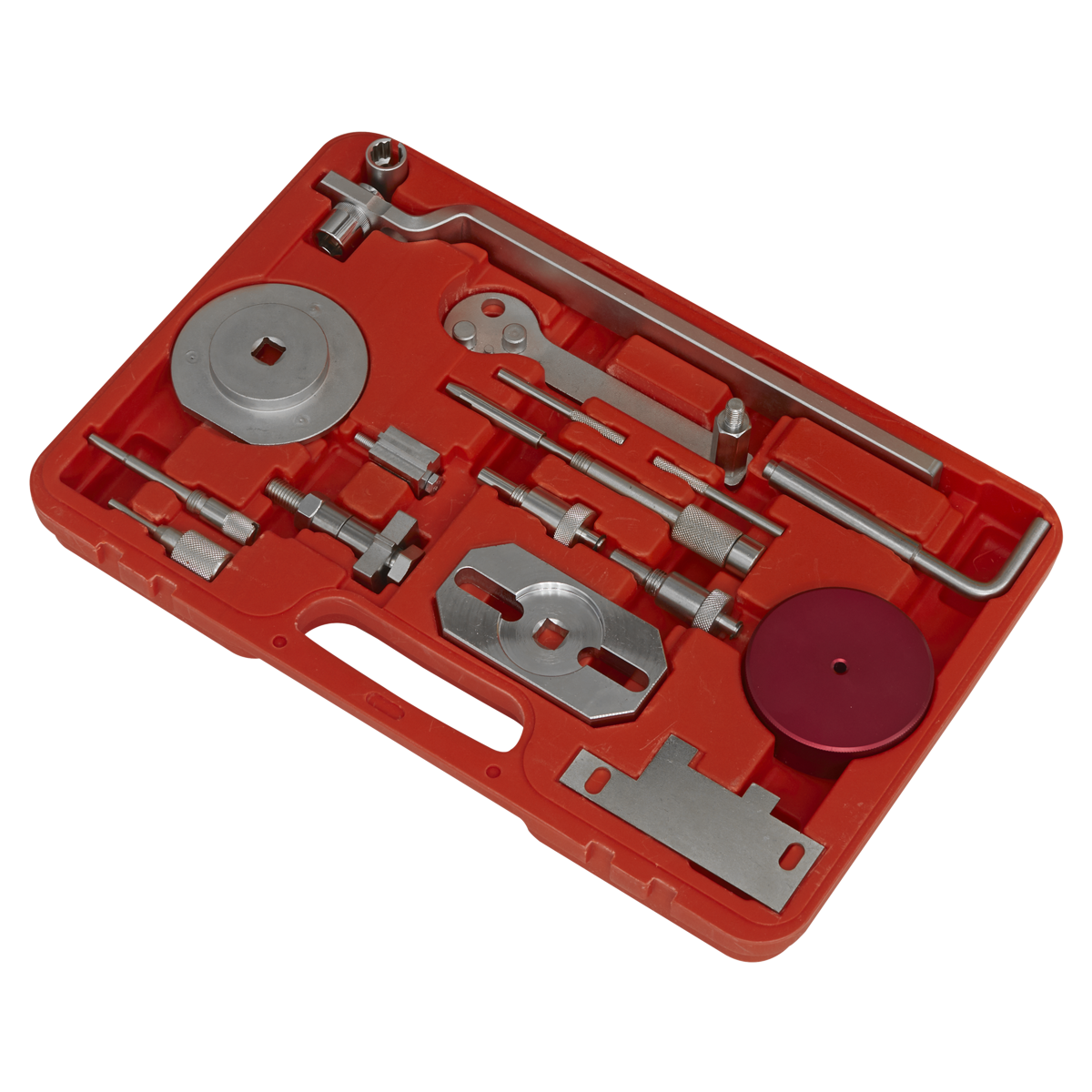 Sealey VSE5036 Diesel Engine Timing Tool Kit for Fiat, Ford, Iveco, PSA - 2.2D, 2.3D, 3.0D - Belt/Chain Drive