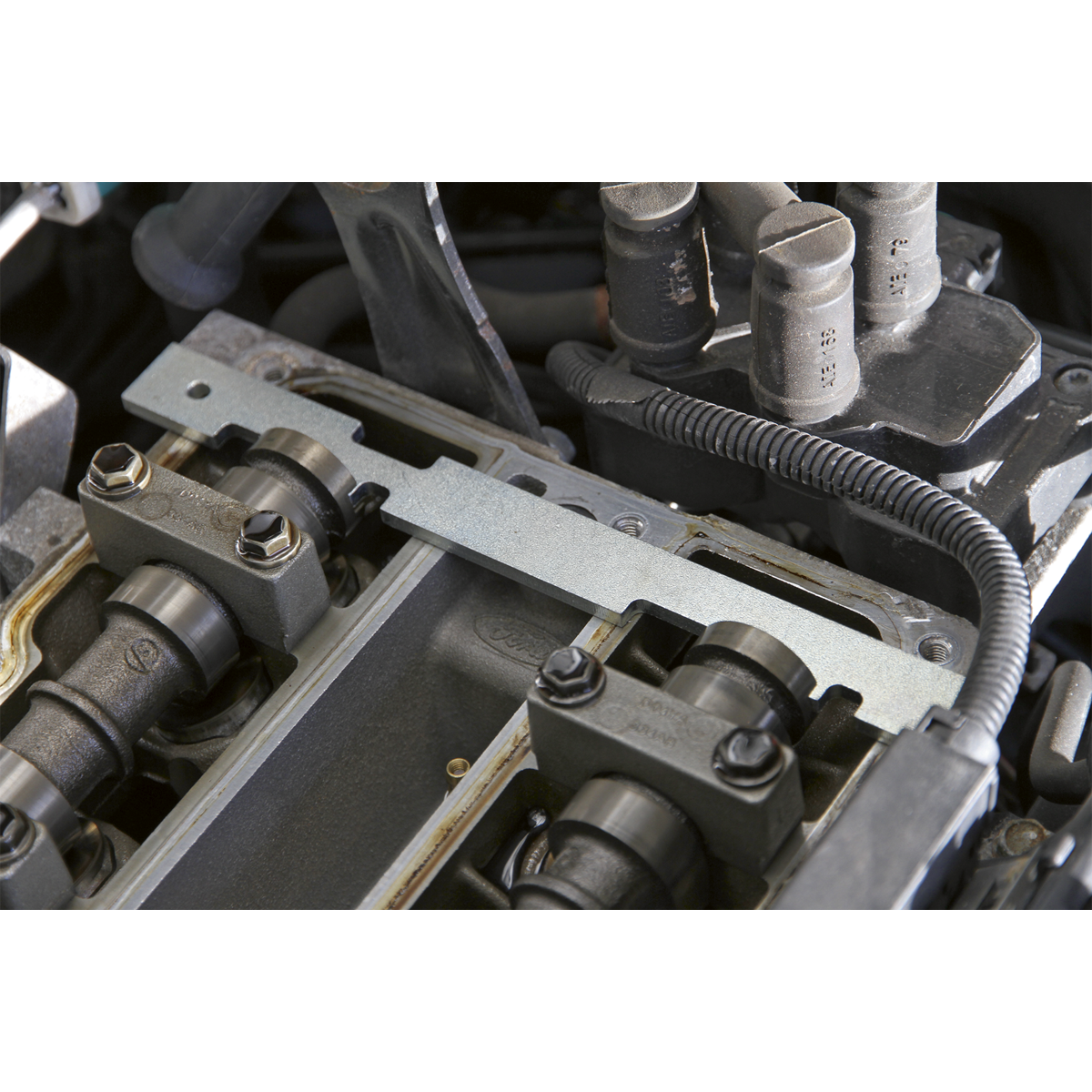 Sealey VSE5515 Petrol Engine Timing Tool Kit for Ford, Mazda, Volvo 1.25/1.4/1.6/1.8/2.0/2.3 16v Duratec - Belt/Chain Drive