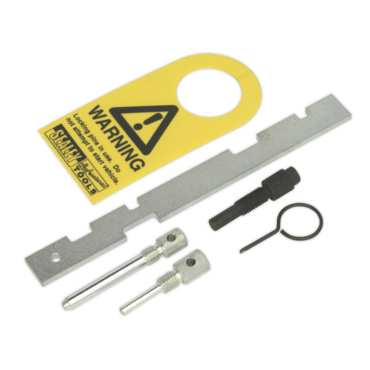 Sealey VSE5515 Petrol Engine Timing Tool Kit for Ford, Mazda, Volvo 1.25/1.4/1.6/1.8/2.0/2.3 16v Duratec - Belt/Chain Drive