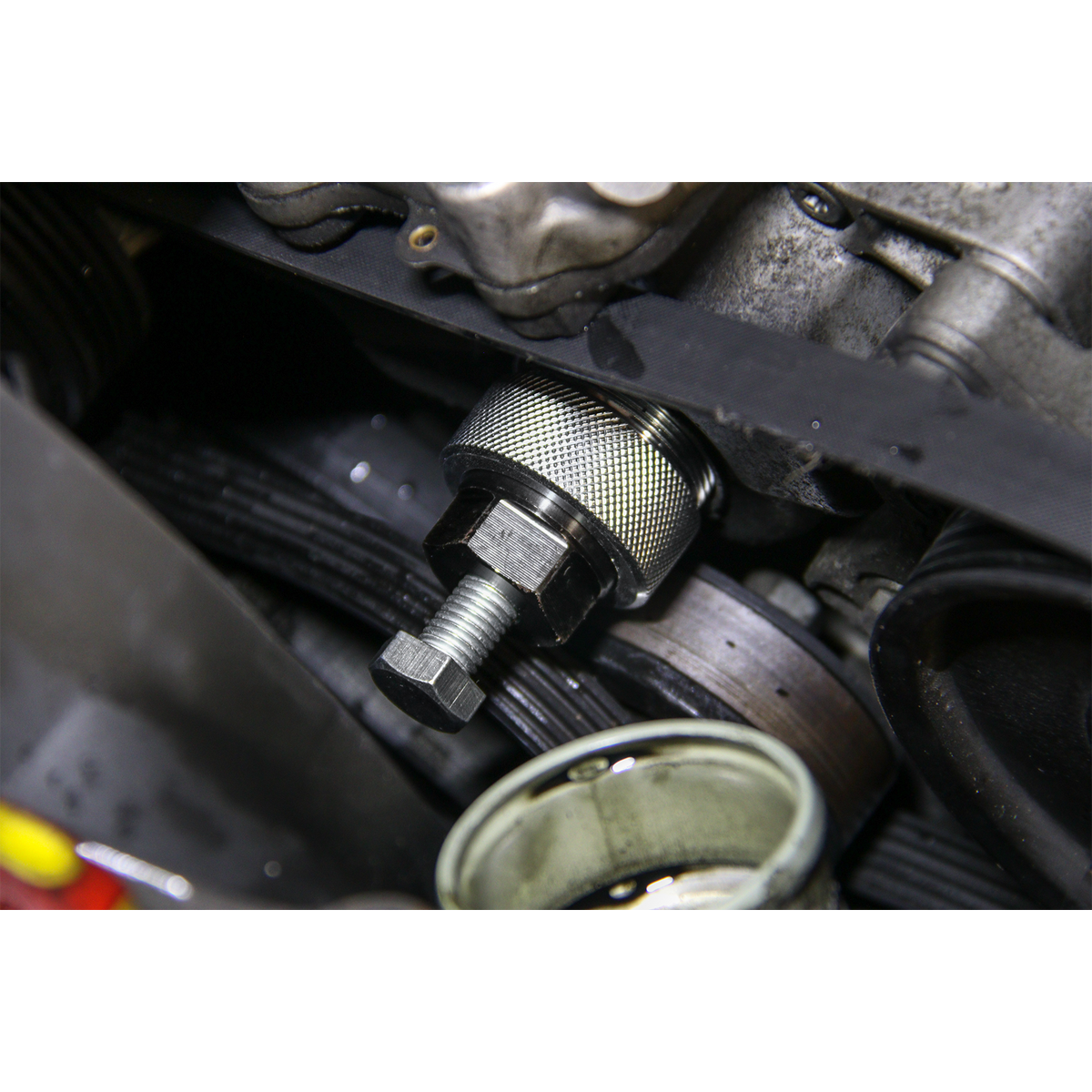 Sealey VSE5664 Injection & HP Pump Remover/Sprocket Retainer - for BMW M47/M57, Land Rover (TD6), GM