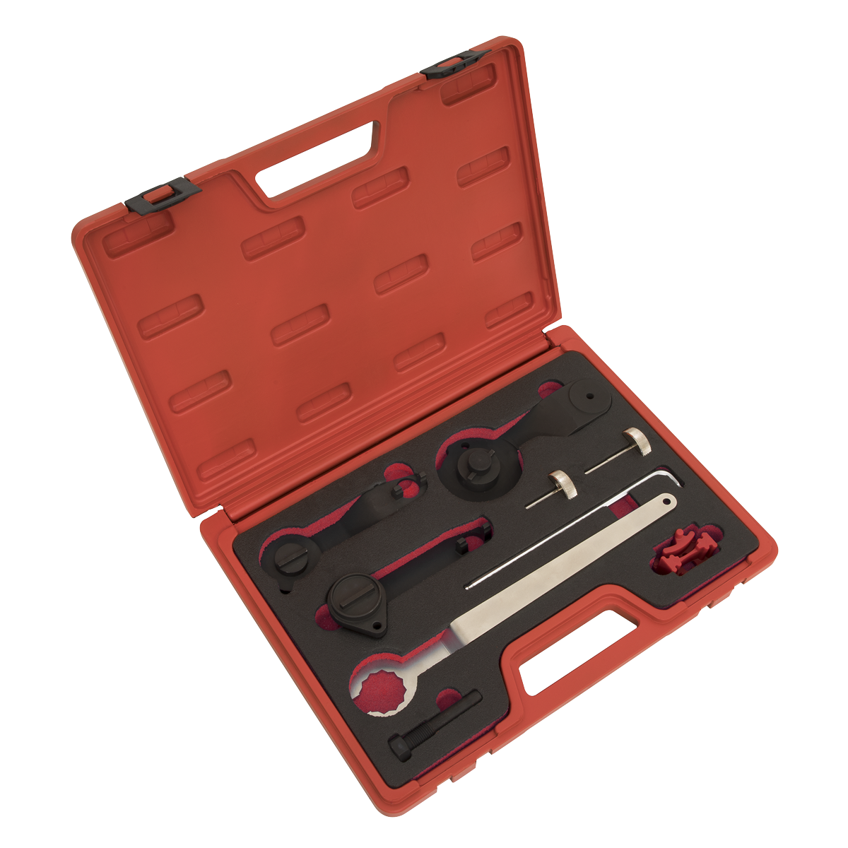 Sealey VSE5760 Petrol Engine Timing Tool Kit for VAG 1.0/1.2/1.4 TSi - Belt Drive