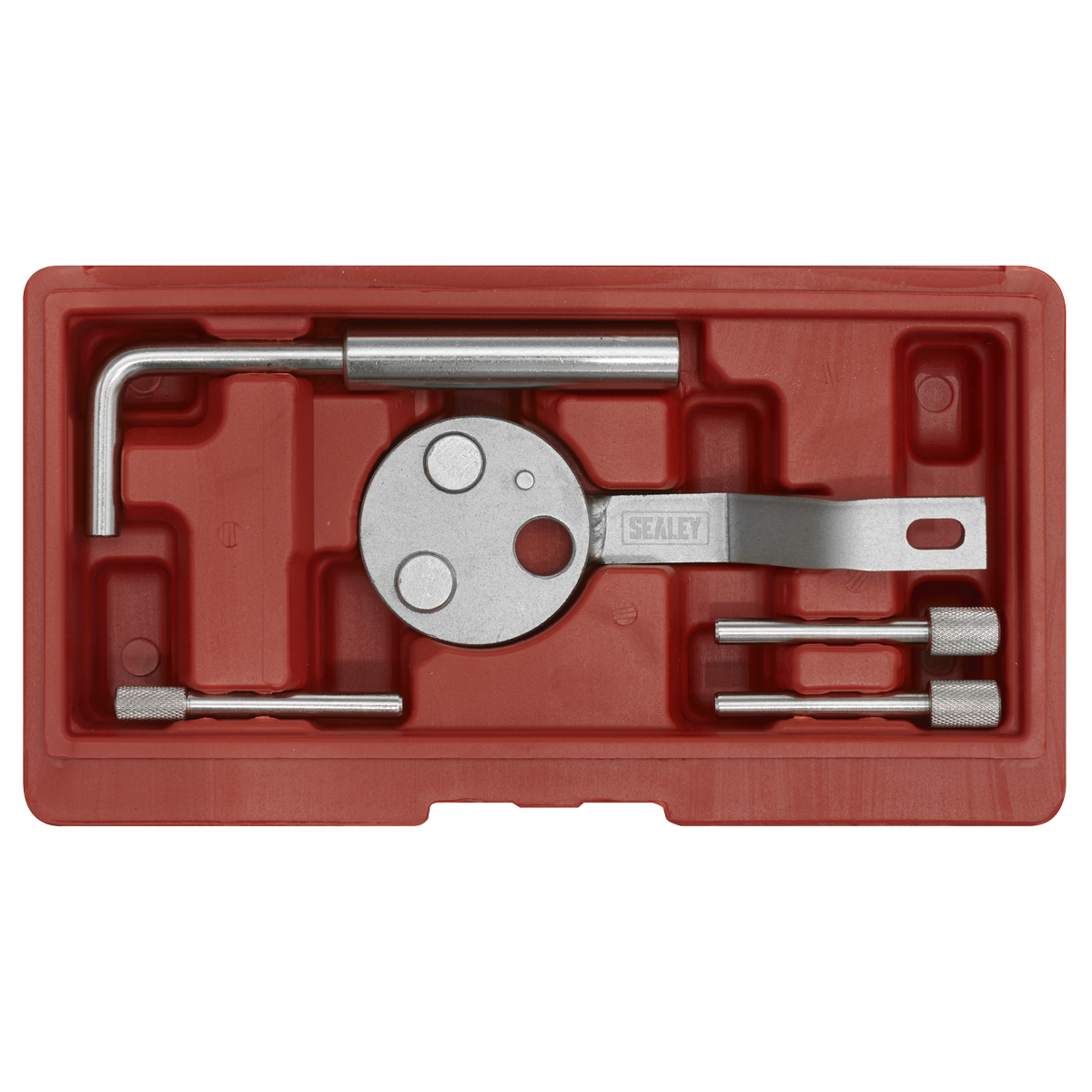 Sealey VSE5863 Diesel Engine Timing Tool Kit - for Ford, Jaguar, Land Rover 2.2D/3.2D TDCi - Chain Drive