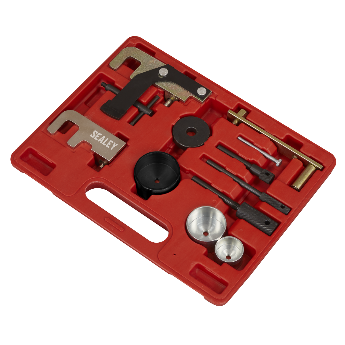 Sealey VSE5871A Diesel Engine Timing Tool Kit for Dacia, Mitsubishi, Nissan, Suzuki, GM 1.5D/1.9D/2.2D/2.5D - Belt Drive