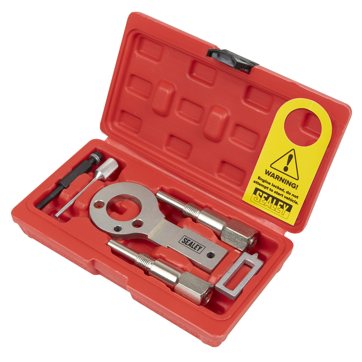Sealey VSE5886A Diesel Engine Timing Tool Kit for GM, Saab 1.9D CDTi/TiD/TTiD, 2.0D CDTi - Belt Drive