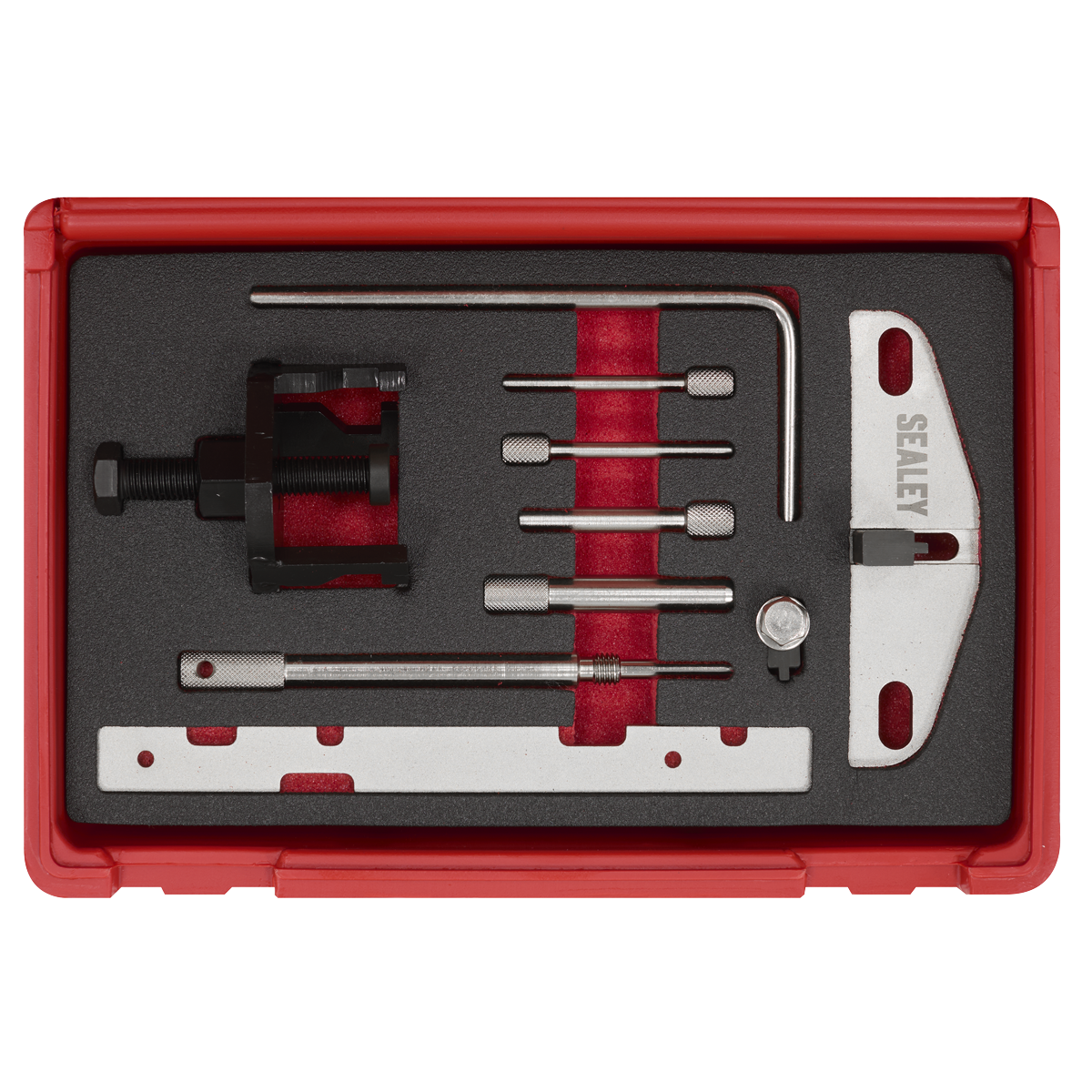 Sealey VSE5941 Diesel Engine Timing Tool Kit - for Ford, PSA - Belt Drive
