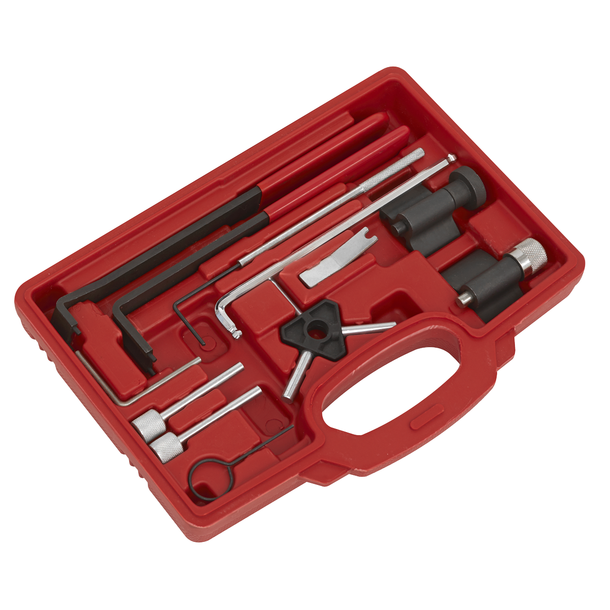 Sealey VSE5951 Diesel Engine Timing Tool Kit - for VAG, Dodge, Ford, Mitsubishi - 1.2D/1.4D/1.6D/1.9D/2.0D - Belt