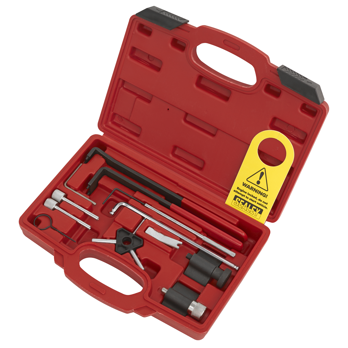 Sealey VSE5951 Diesel Engine Timing Tool Kit - for VAG, Dodge, Ford, Mitsubishi - 1.2D/1.4D/1.6D/1.9D/2.0D - Belt