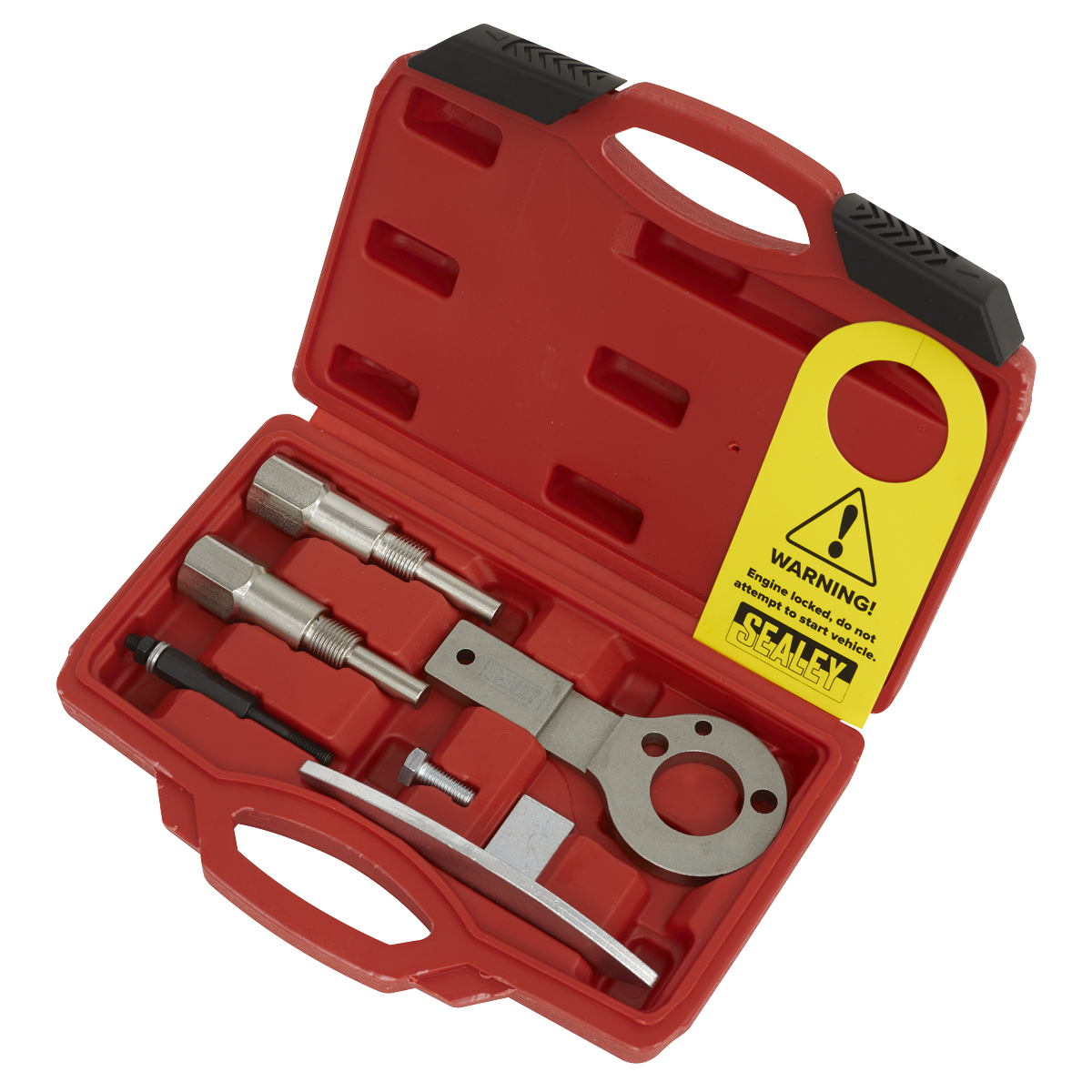 Sealey VSE5961 Diesel Engine Timing Tool Kit - for Alfa Romeo, Fiat, Lancia - 1.6D/1.9D/2.0D/2.4D - Belt Drive
