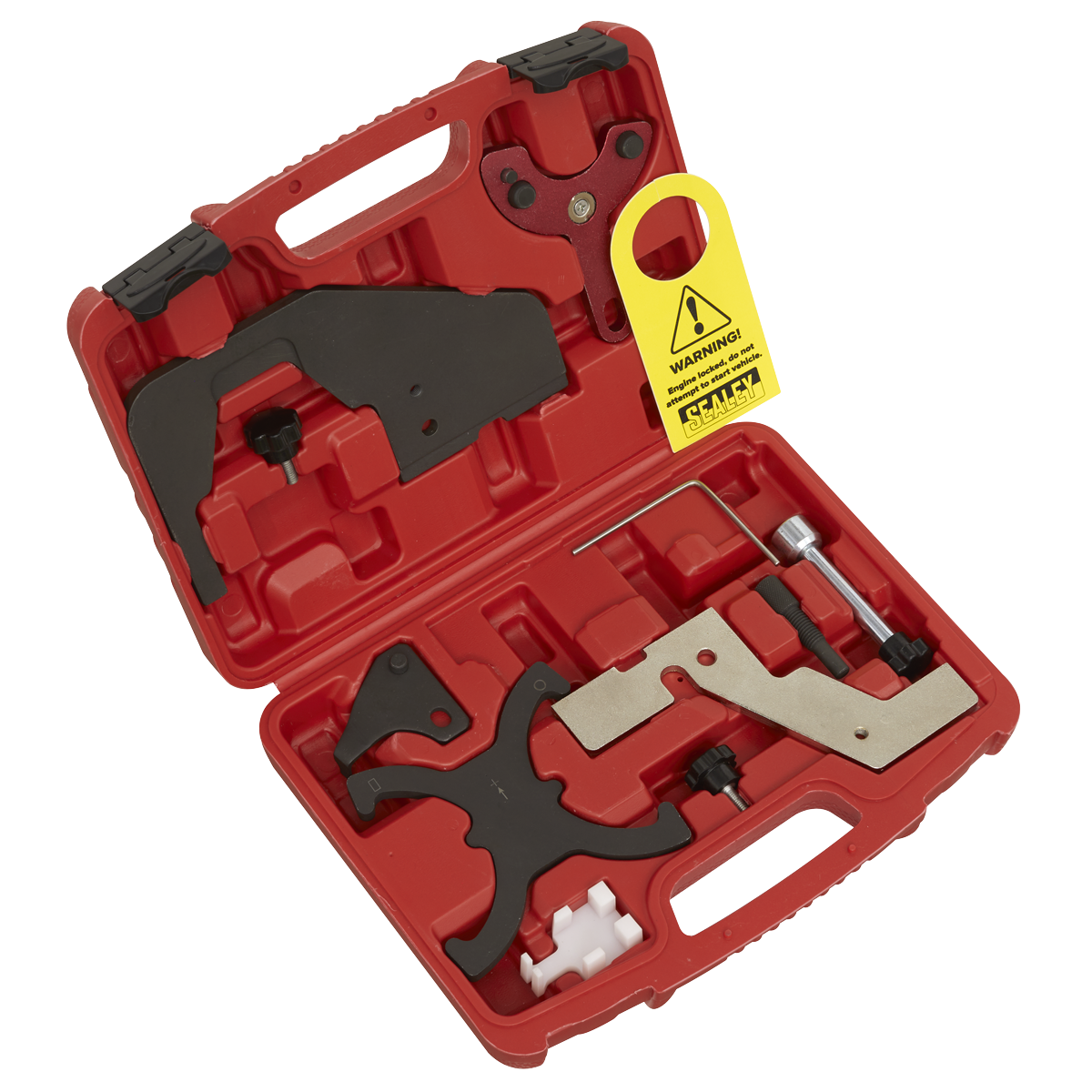 Sealey VSE6160 Petrol Engine Timing Tool Kit - for Ford, Volvo, Mazda 1.5, 1.6, 2.0 - Belt/Chain Drive