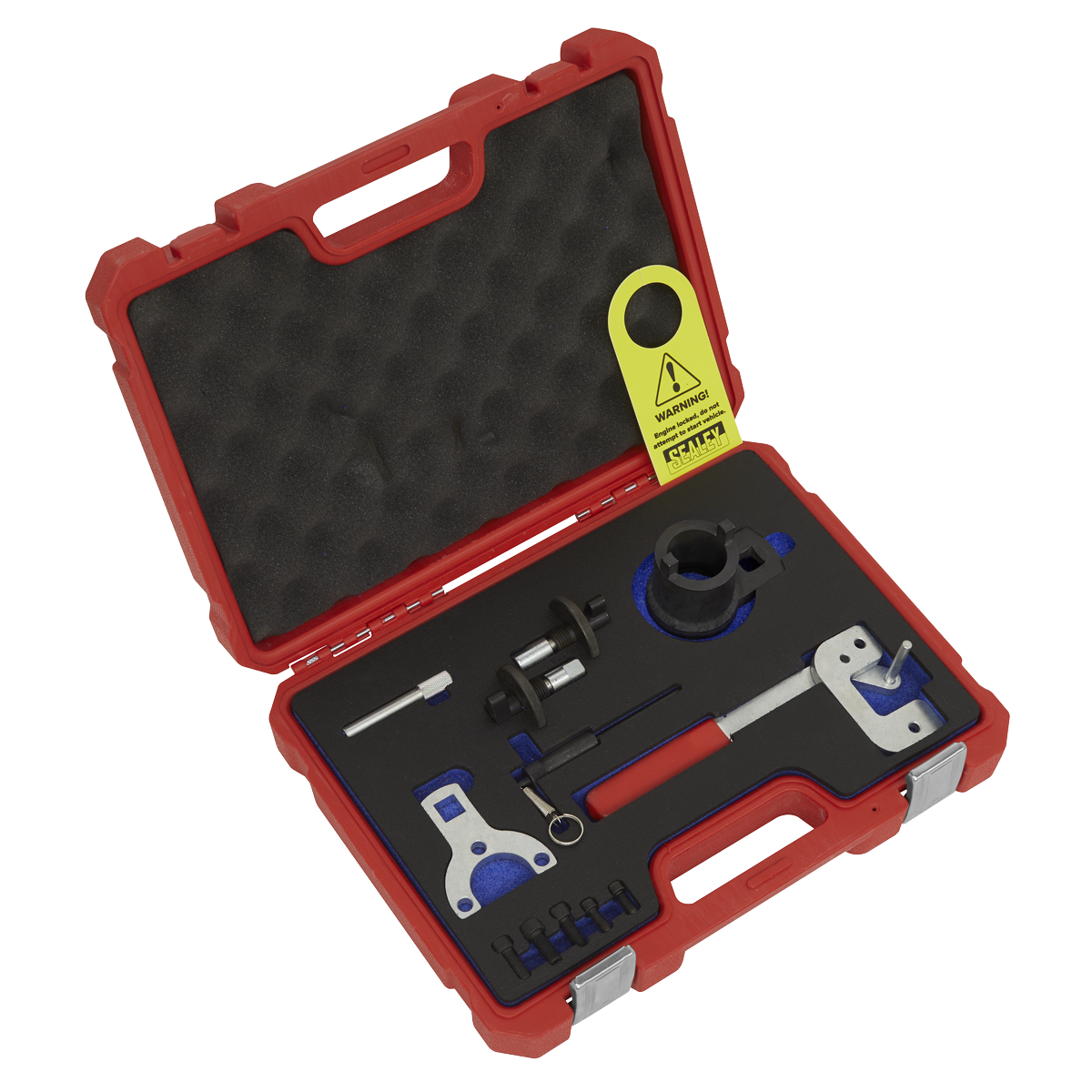 Sealey VSE6191 Diesel Engine Timing Tool Kit - for Alfa Romeo, Ford, PSA, Suzuki, GM 1.3D 16v - Chain Drive