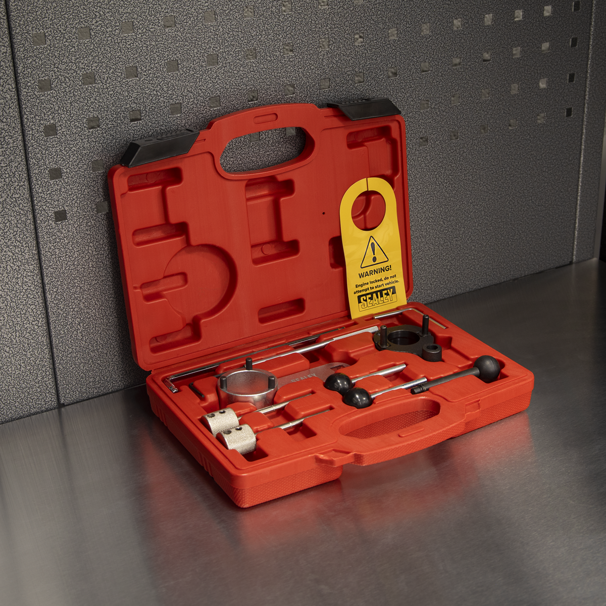 Sealey VSE6281 Diesel Engine Timing Tool Kit for VAG 1.4D/1.6D/2.0D Belt Drive