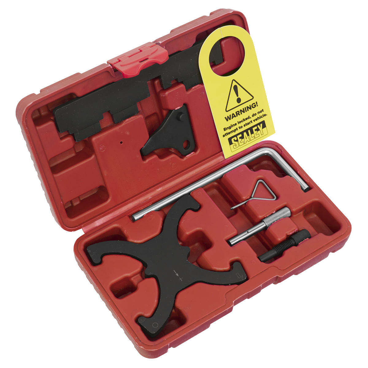 Sealey VSE6560A Petrol Engine Timing Tool Kit for Ford, Volvo 1.6 EcoBoost & 2.0D/2.2D Belt Drive
