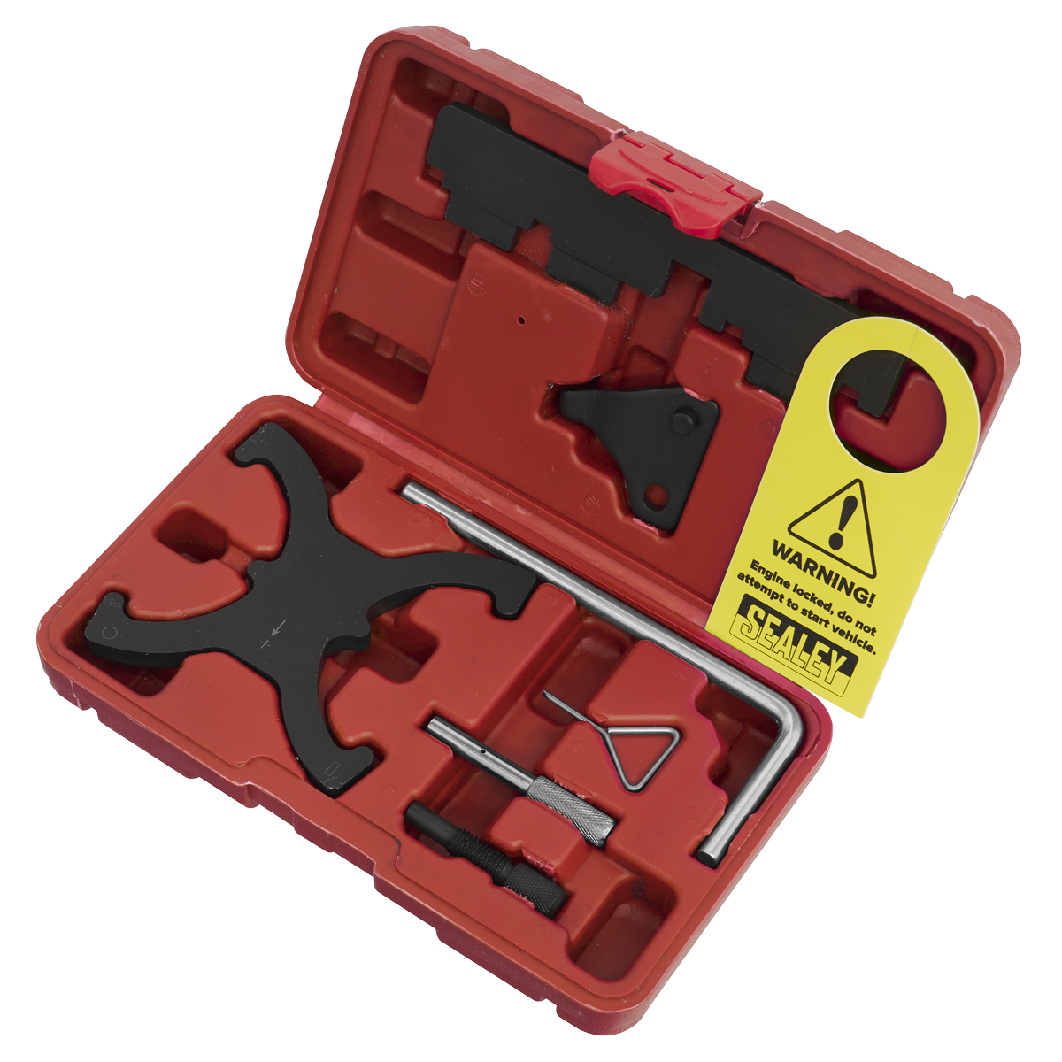 Sealey VSE6560A Petrol Engine Timing Tool Kit for Ford, Volvo 1.6 EcoBoost & 2.0D/2.2D Belt Drive