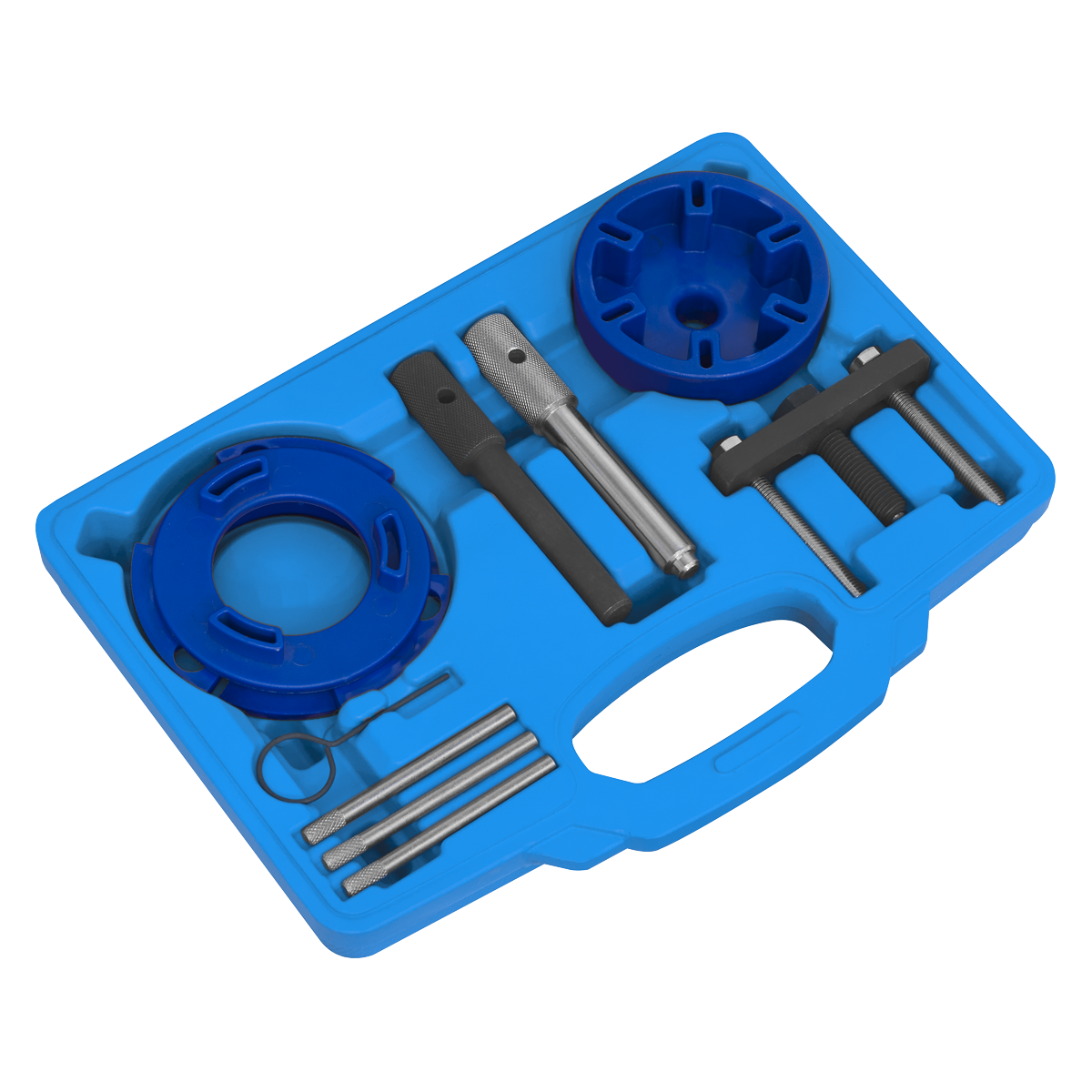 Sealey VSE6940 Diesel Engine Timing Tool & Fuel Injection Pump Kit for Ford, PSA, LDV - Chain Drive