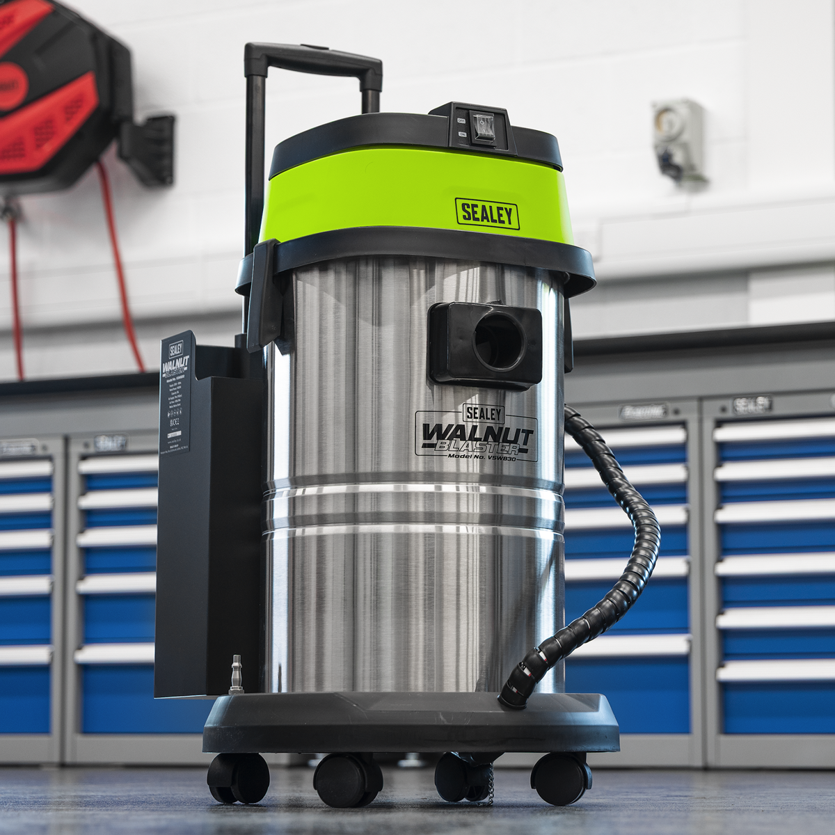 Sealey VSWB30 Walnut Blaster 30L Capacity
