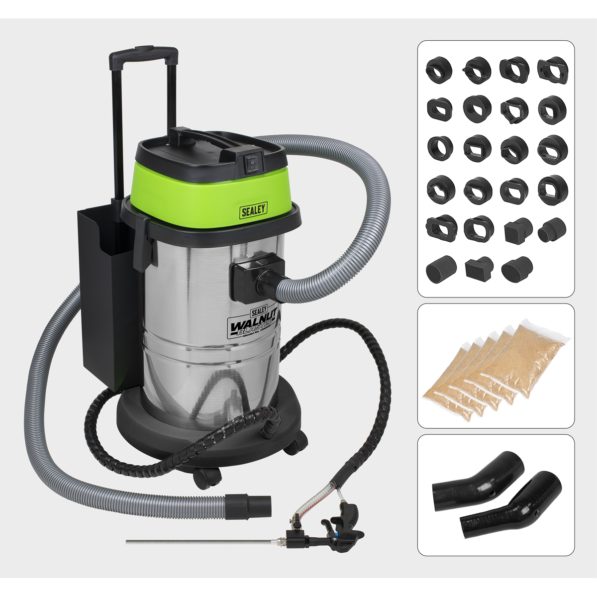 Sealey VSWB30 Walnut Blaster 30L Capacity