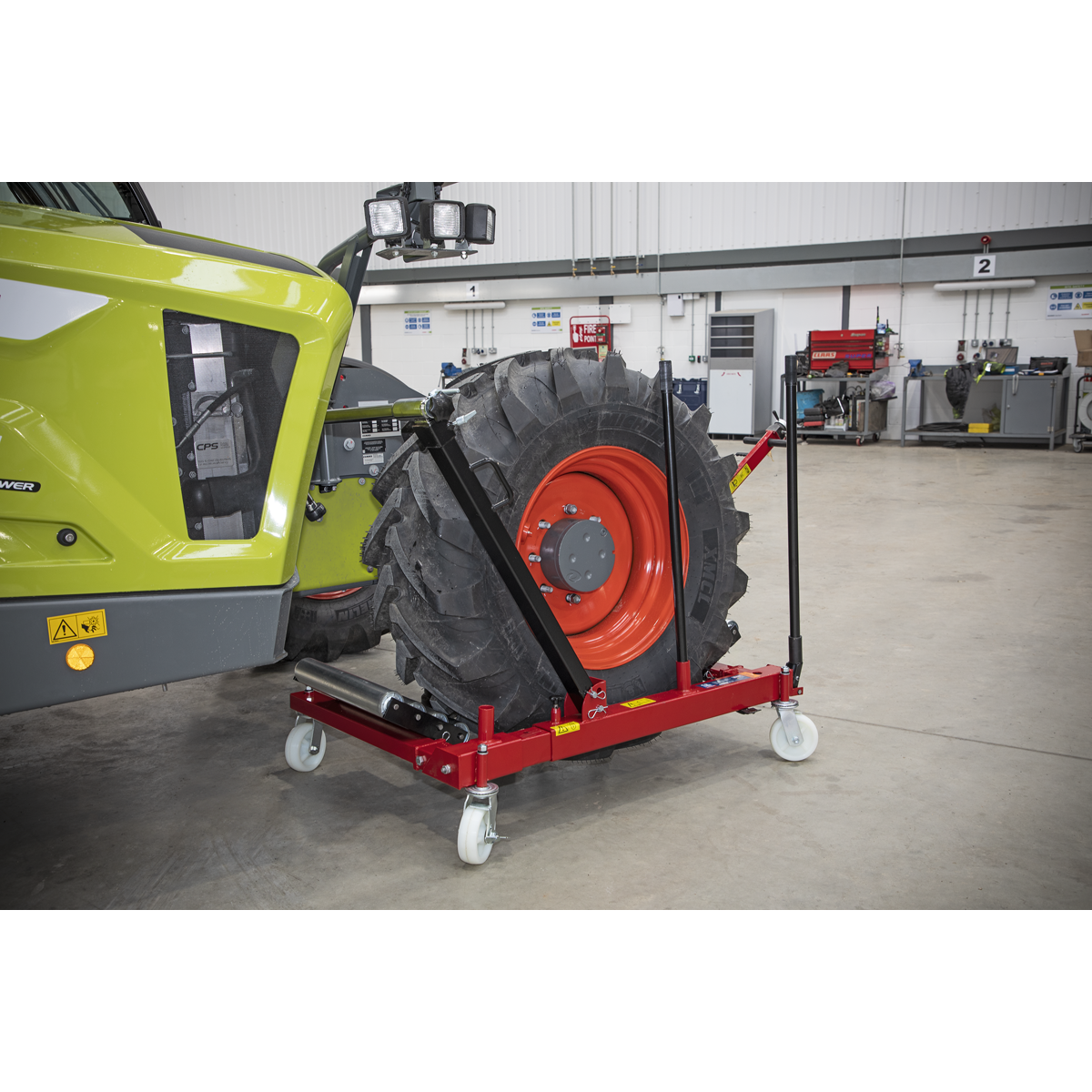 Sealey W1200T Wheel Removal Trolley 1500kg Capacity