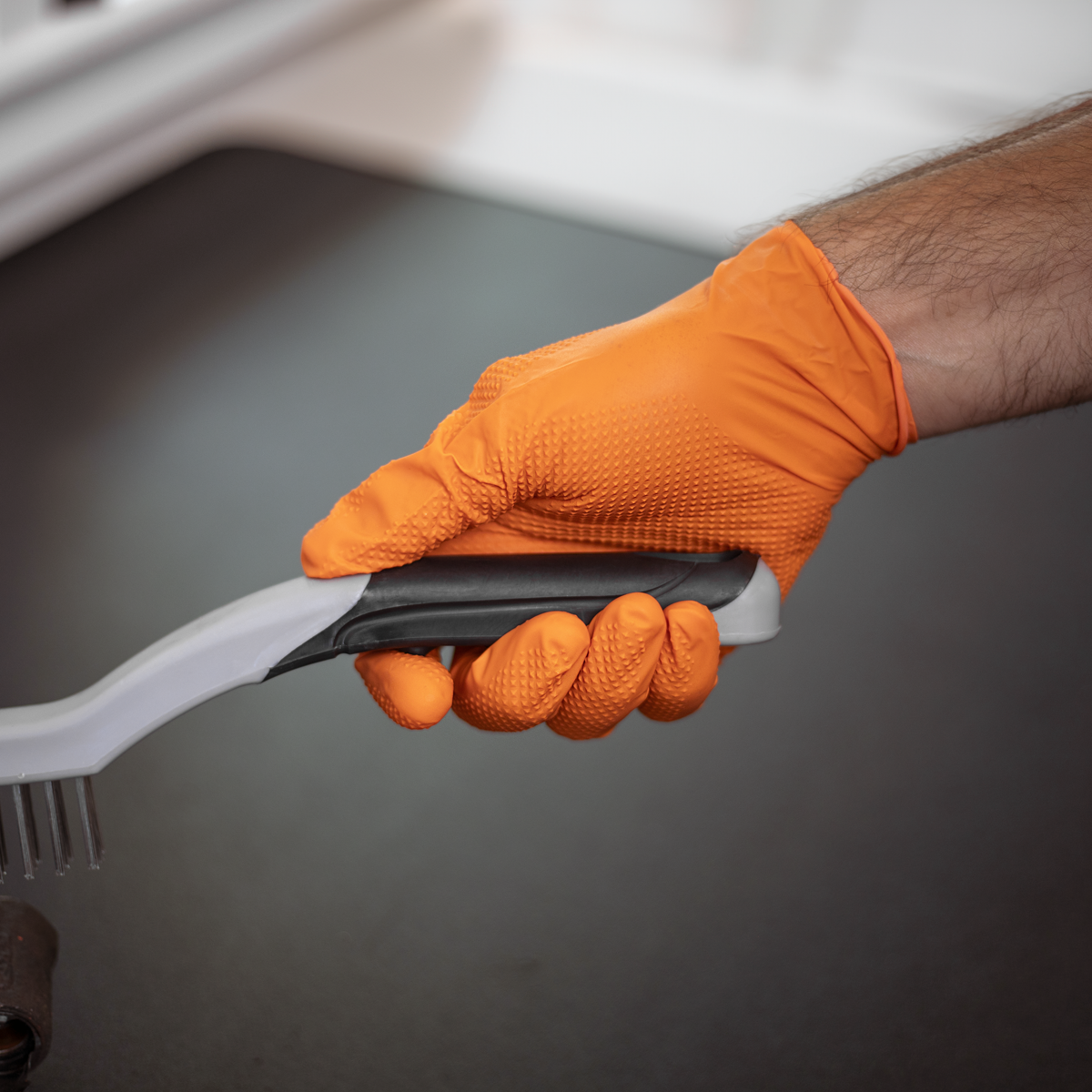 Sealey WB105 Wire Brush with Stainless Steel Fill & Scraper