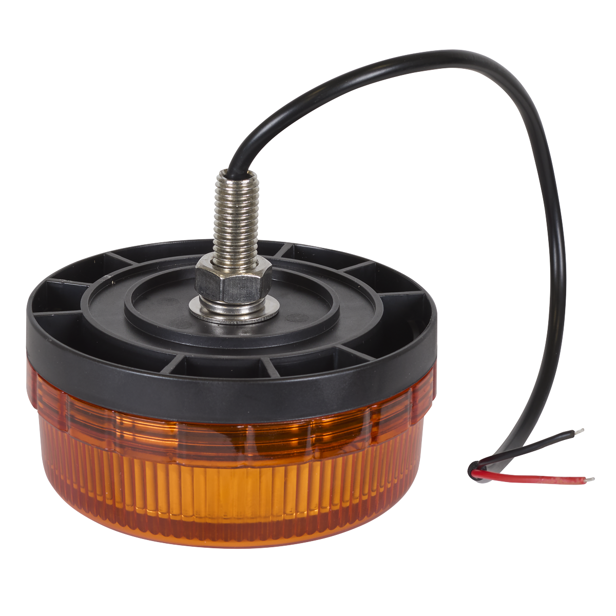 Sealey WB45LED SMD LED Rotating Flashing Warning Beacon with 12mm Bolt Fixing 12V/24V