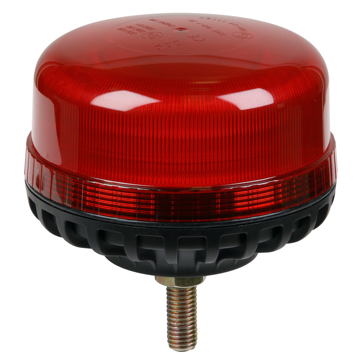 Sealey WB951LEDR Warning Beacon with 12mm Bolt Fixing 36W SMD LED 12/24V - Red