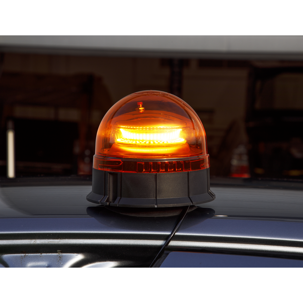 Sealey WB954LED Warning Beacon with Magnetic Base 20W SMD LED 12/24V