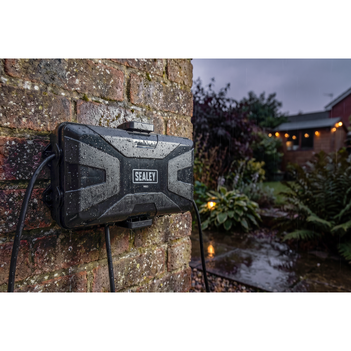 Sealey WBE3 Weatherproof Electrical Protection Box - Medium