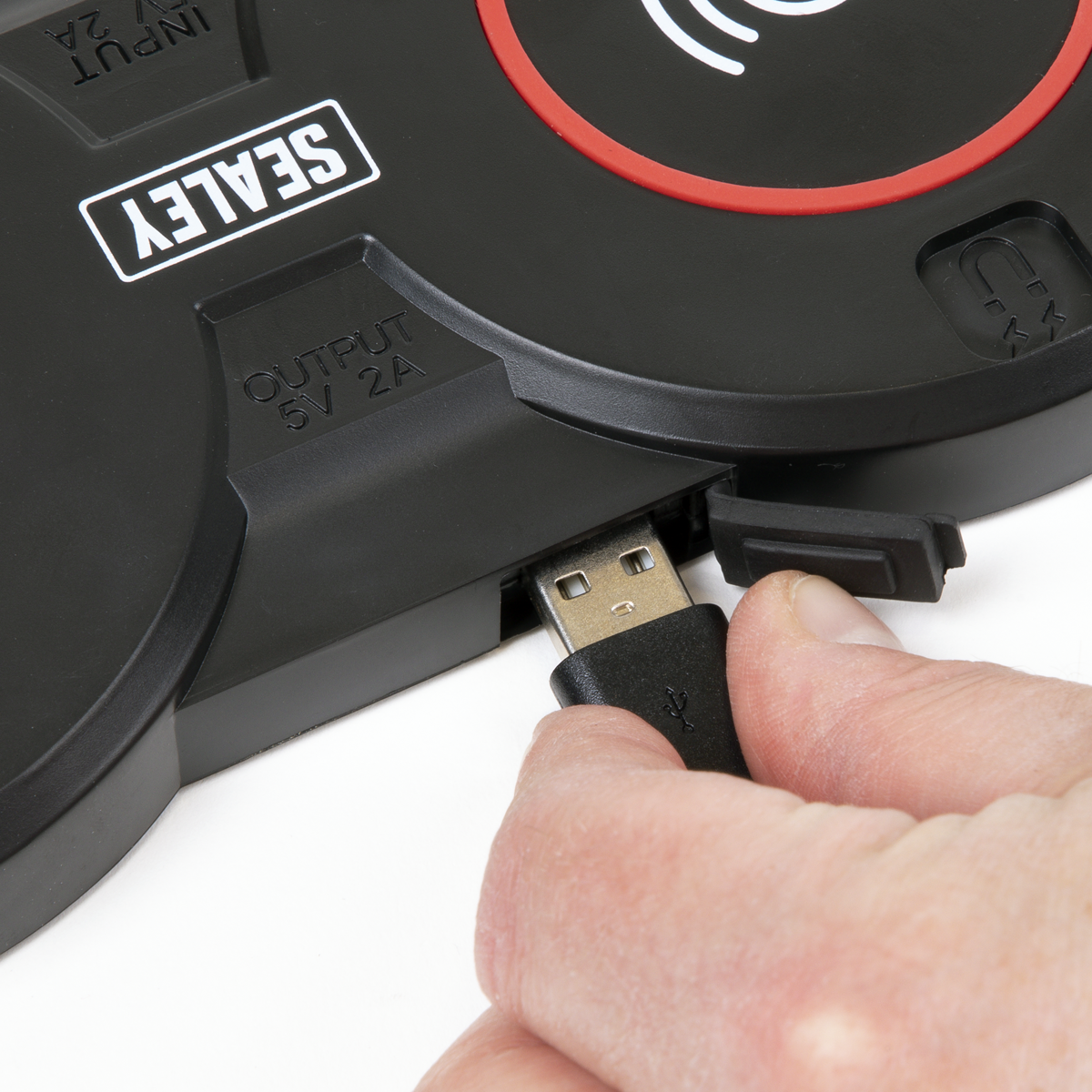 Sealey WCB4 Wireless Charging Base Double 5V⎓2A