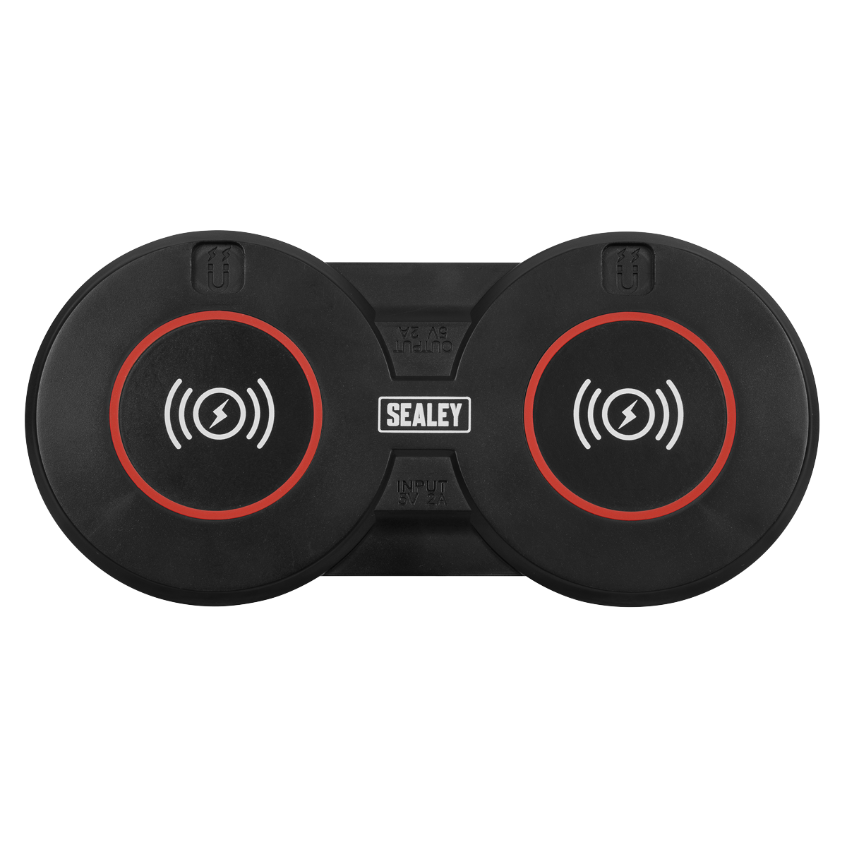 Sealey WCB4 Wireless Charging Base Double 5V⎓2A