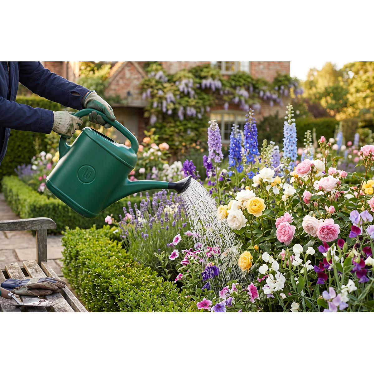 Sealey WCP10 Plastic Watering Can 10L