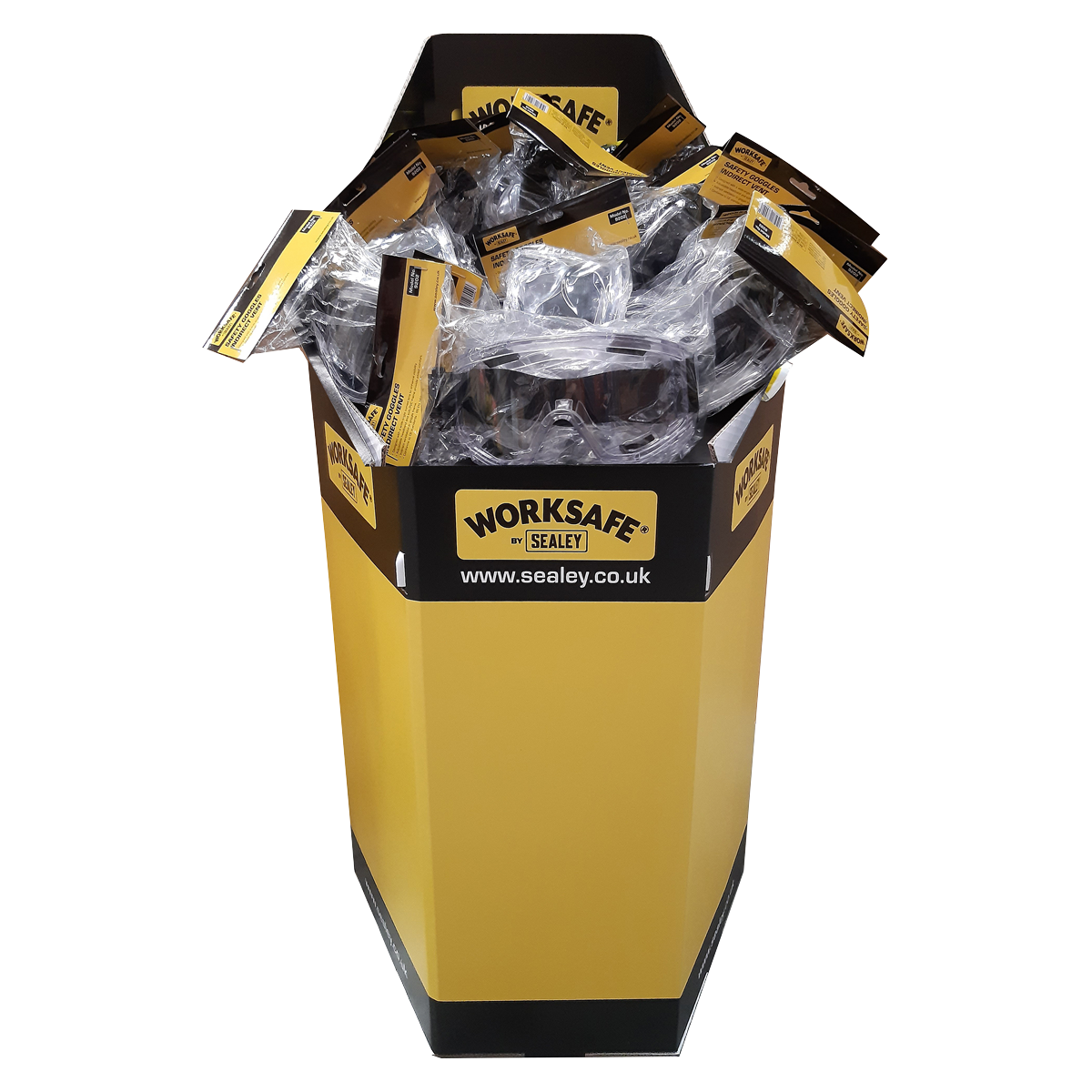 Sealey WDBSS1 Worksafe® Dump Bin - Safety Specs Mix