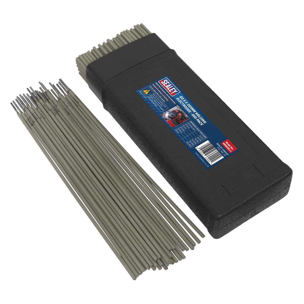 Sealey WE5025 Welding Electrodes 2.5 x 300mm - 5kg Pack