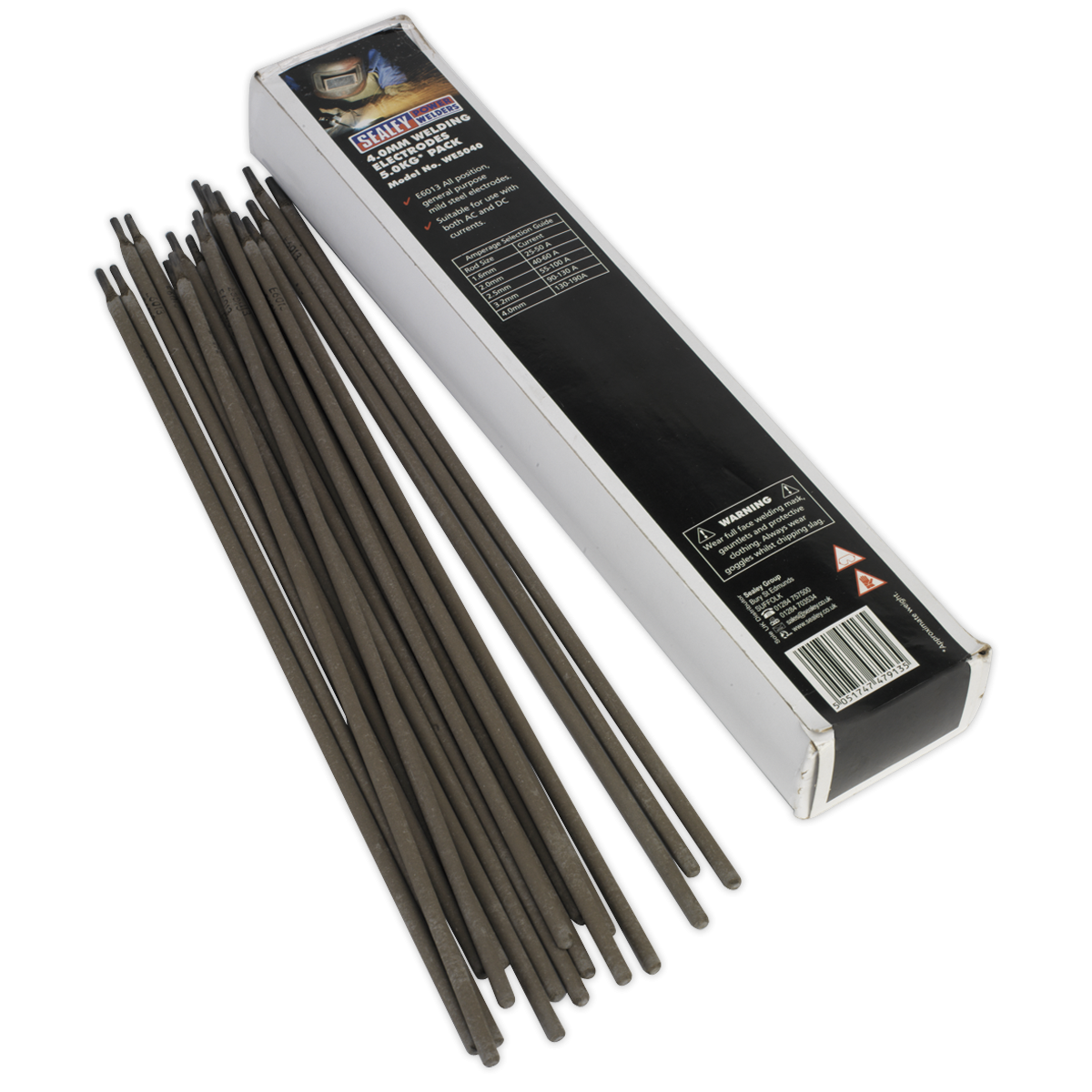 Sealey WE5040 Welding Electrodes 4 x 350mm - 5kg Pack