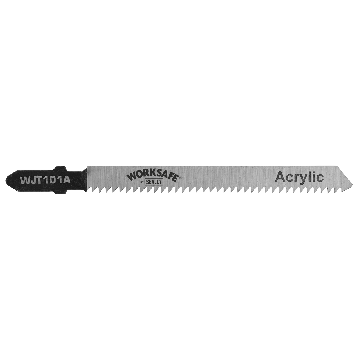 Sealey WJT101A Worksafe® Jigsaw Blade for Metal 75mm 12tpi - Pack of 5