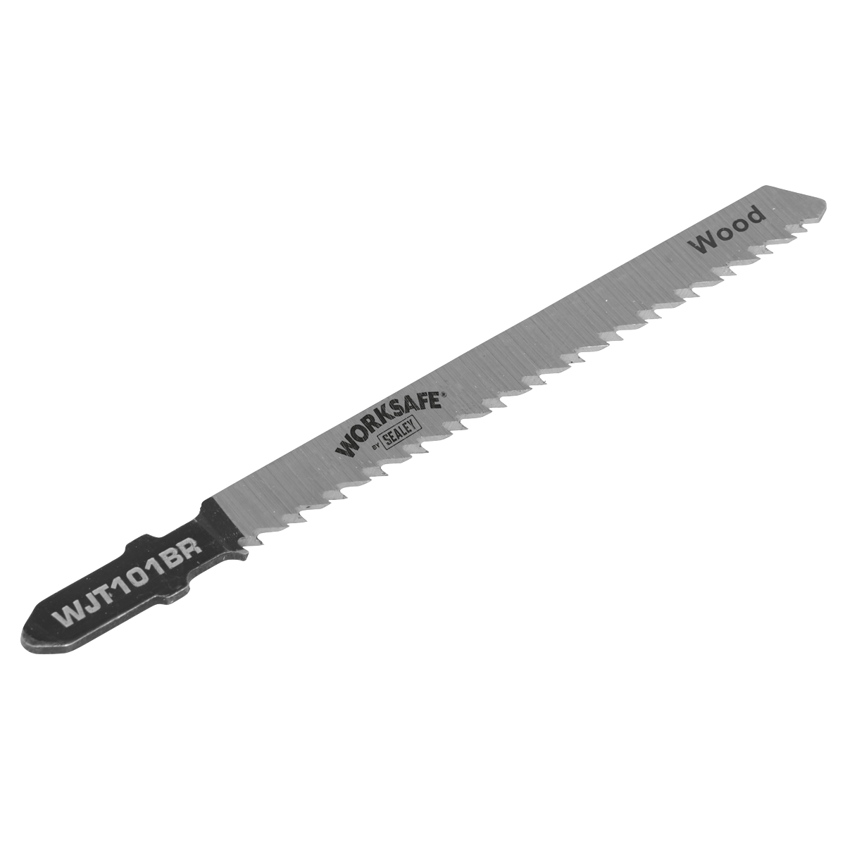 Sealey WJT101BR Jigsaw Blade for Wood & Plastics 75mm 10tpi - Pack of 5