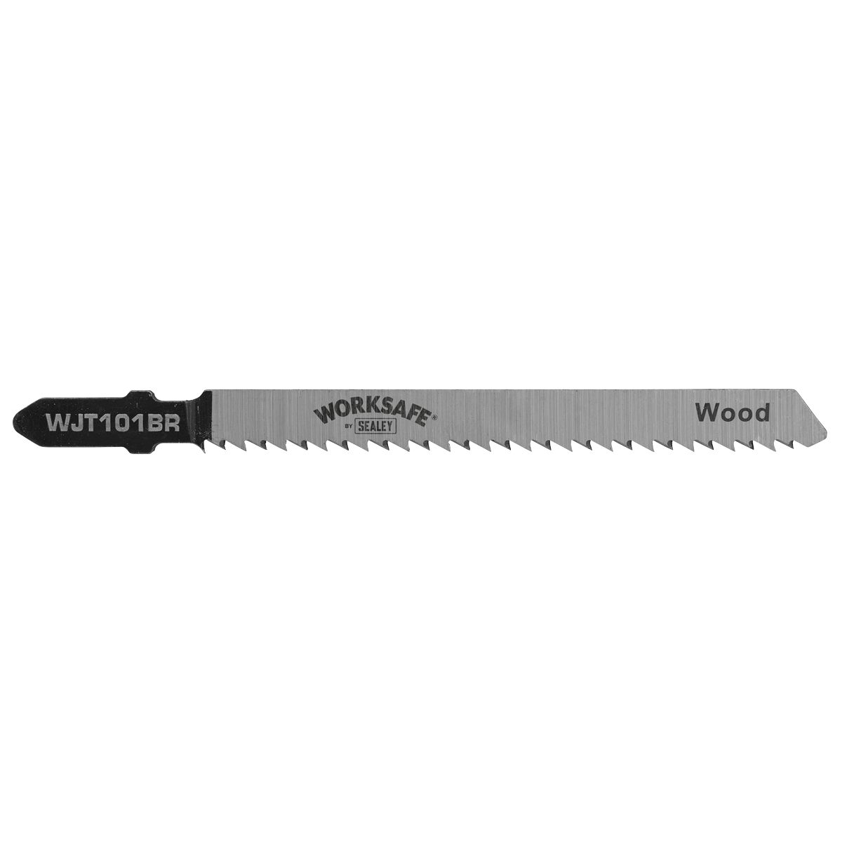 Sealey WJT101BR Jigsaw Blade for Wood & Plastics 75mm 10tpi - Pack of 5