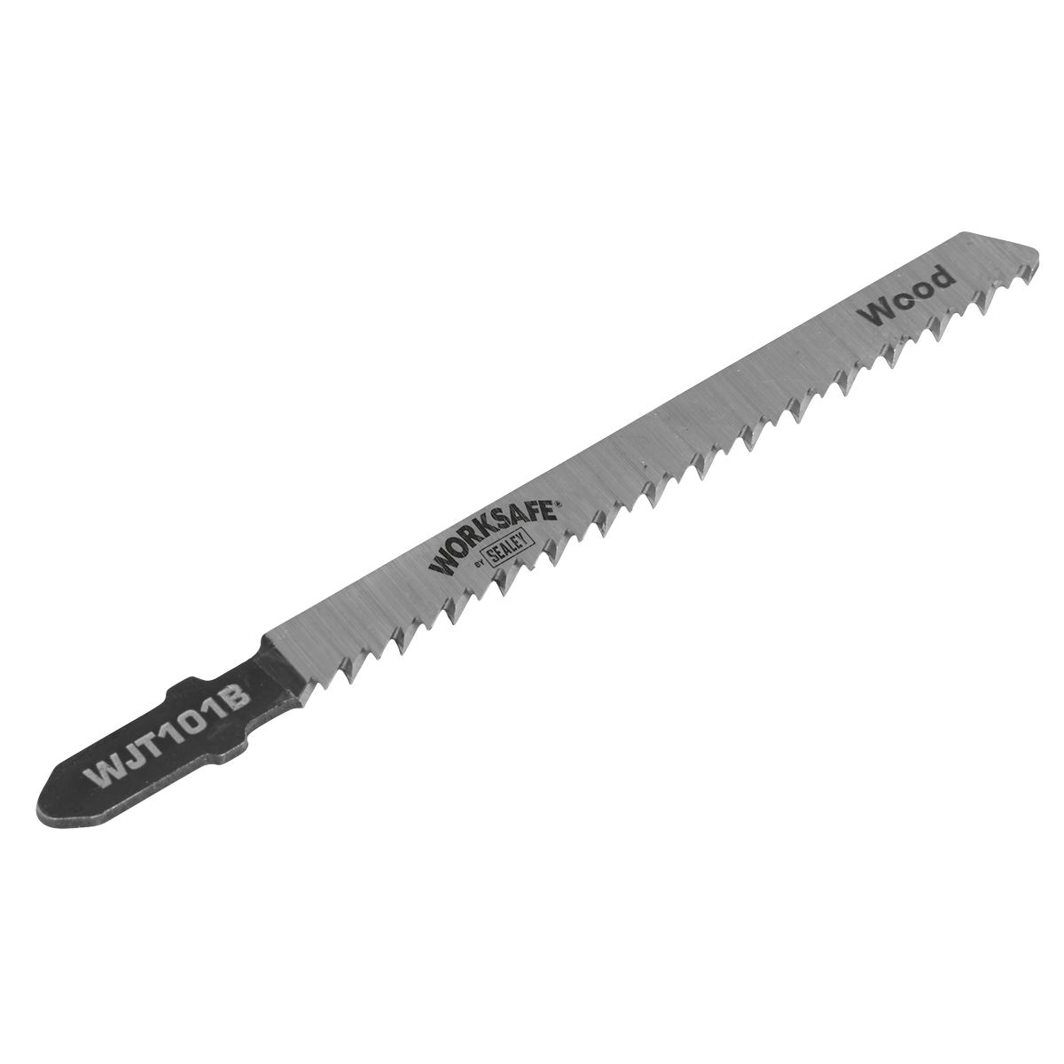 Sealey WJT101B Worksafe® Jigsaw Blade for Wood & Plastics 75mm 10tpi - Pack of 5