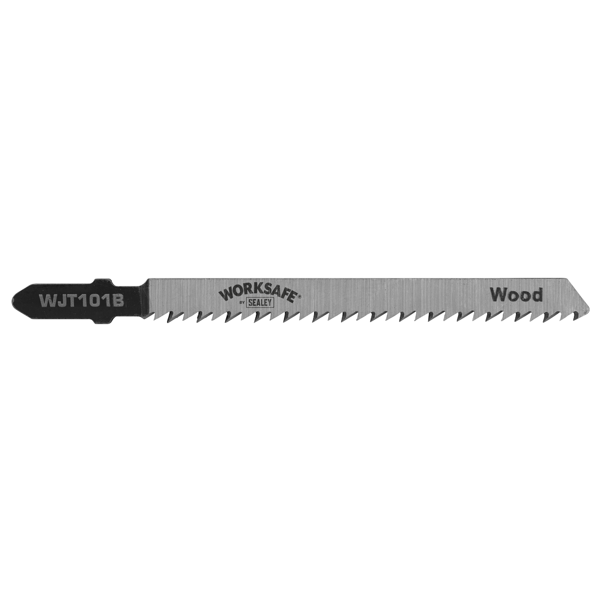Sealey WJT101B Worksafe® Jigsaw Blade for Wood & Plastics 75mm 10tpi - Pack of 5