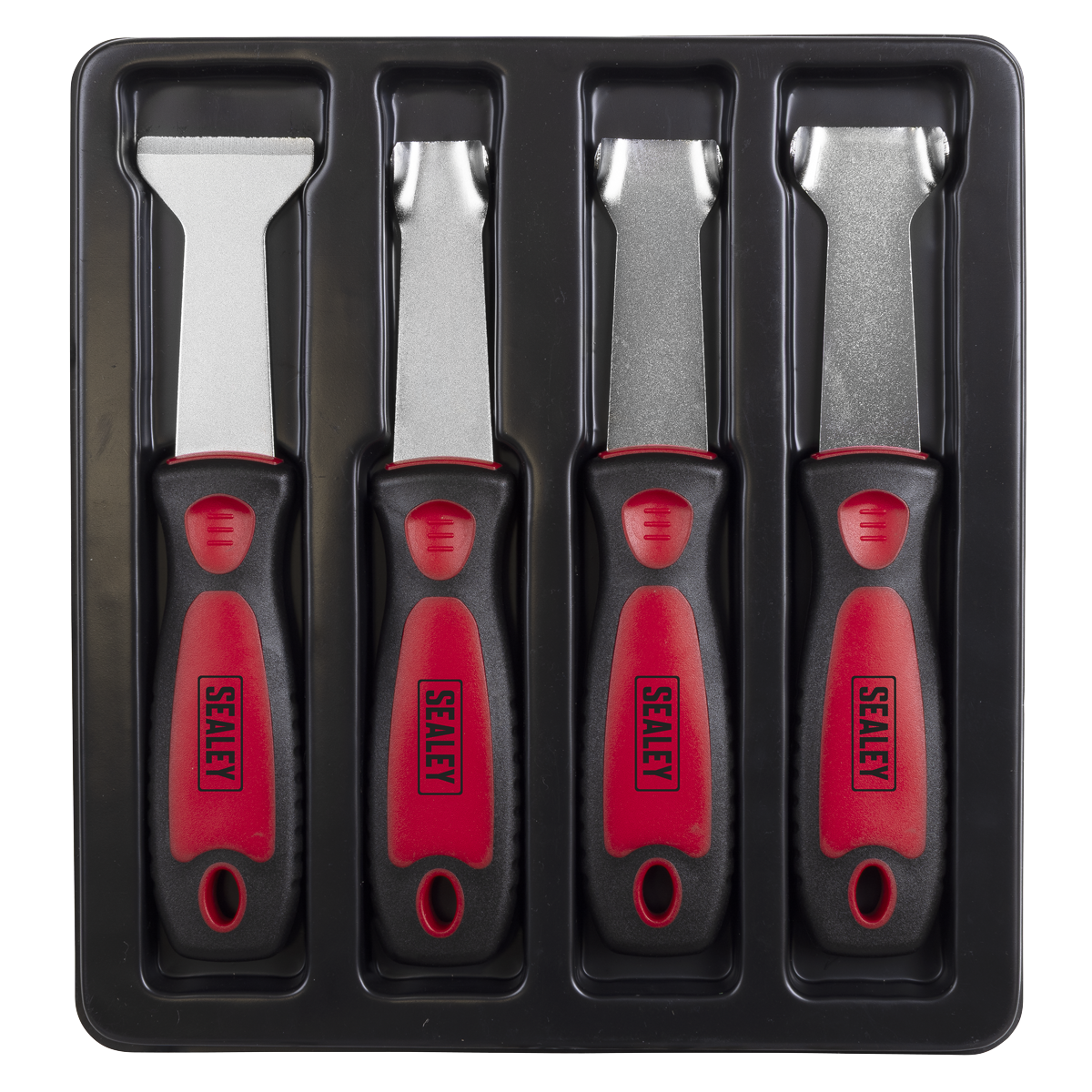 Sealey WK20 Pinch Weld Scraper Set 4pc