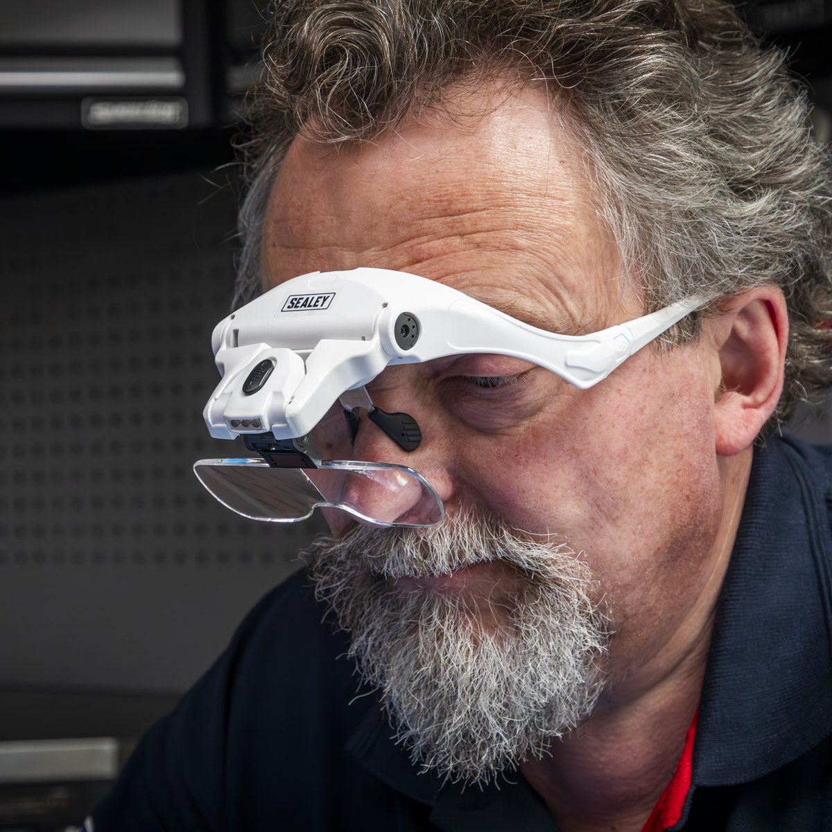 Sealey WL101D LED Magnifier Spectacles with Headband