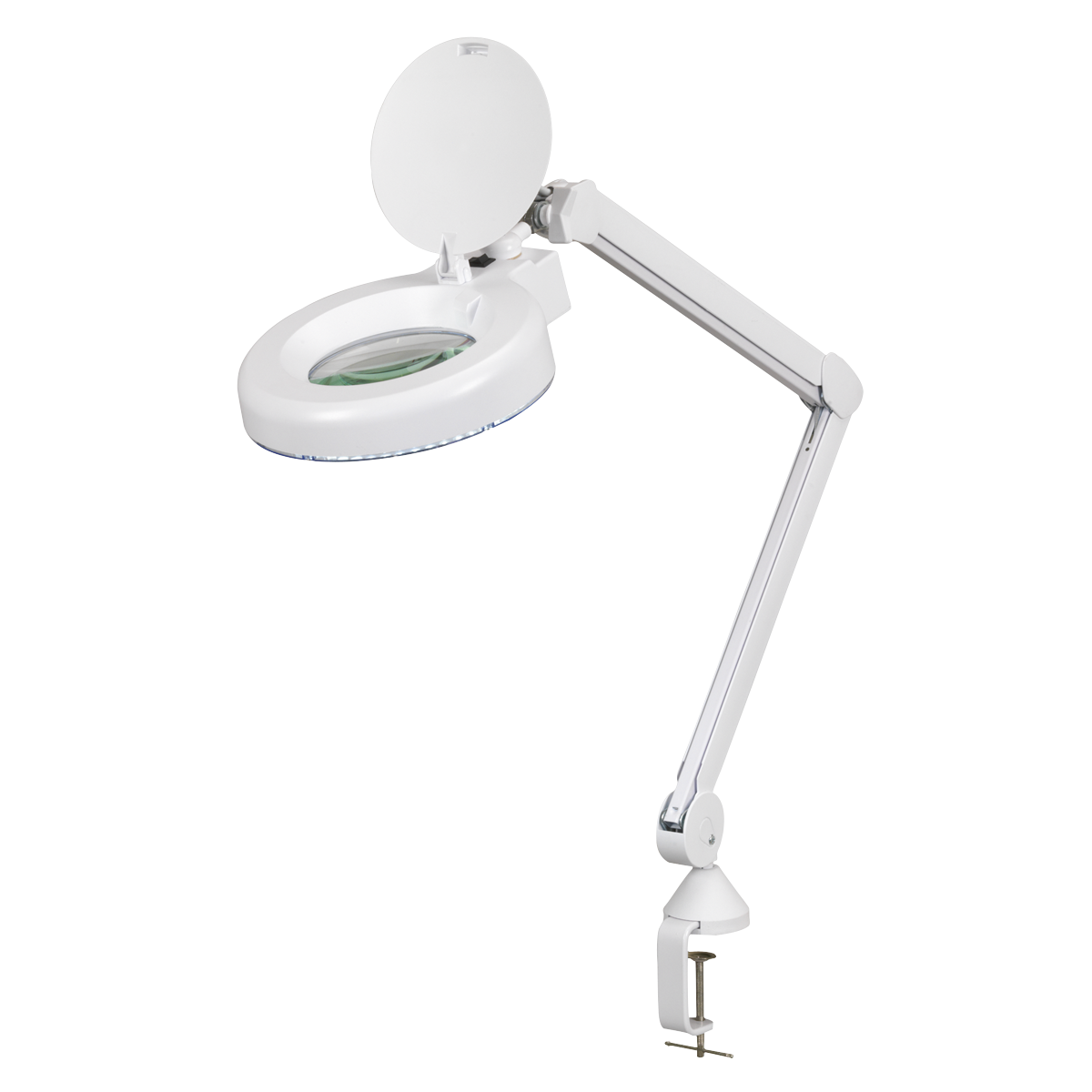 Sealey WL483D Bench Mounting Magnifying Worklight 48 SMD LED 230V