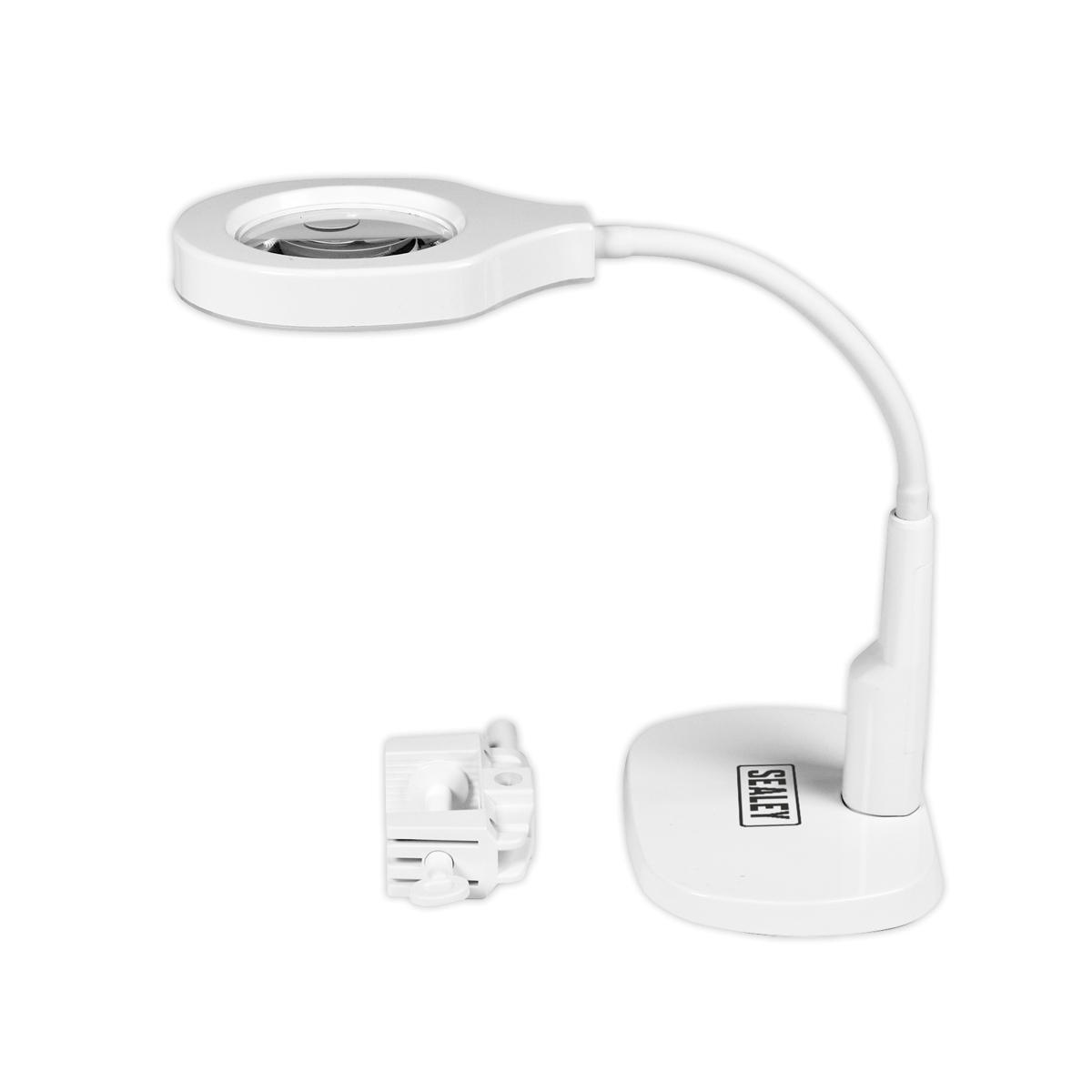 Sealey WL53/8D Dimmable Dual Mounting Magnifying Worklight 45 SMD LED 230V
