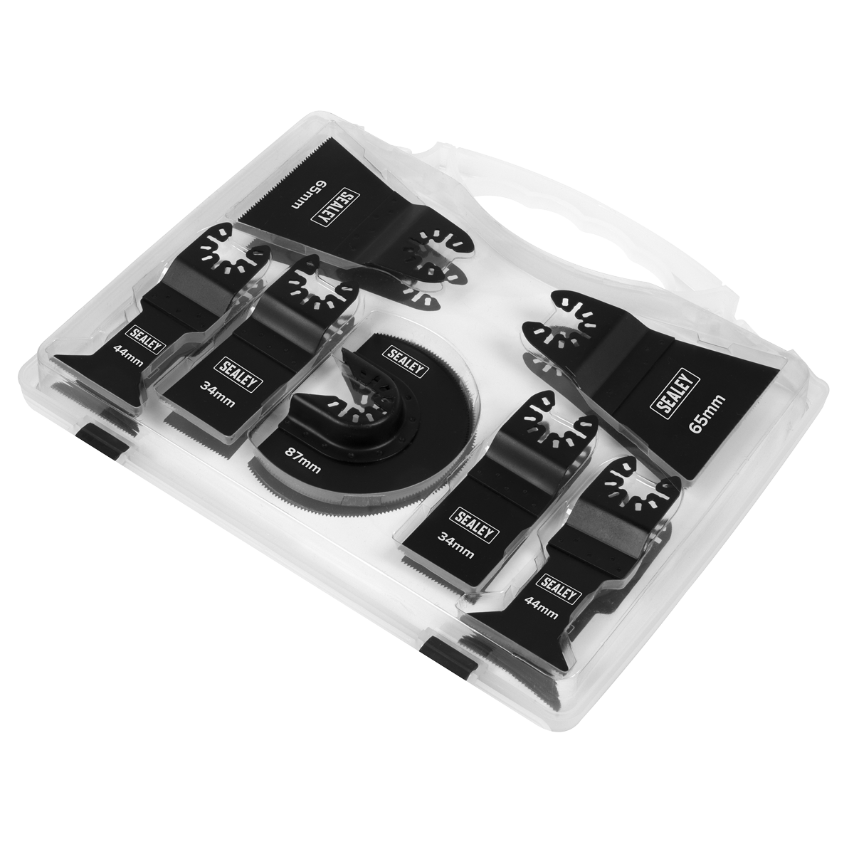 Sealey WMTSET Worksafe® Multi-Tool Metal & Wood Blade Set 7pc
