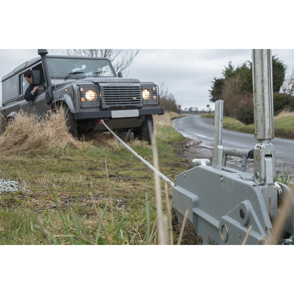 Sealey WRP3200 Wire Rope Puller 3200kg Max Line Force