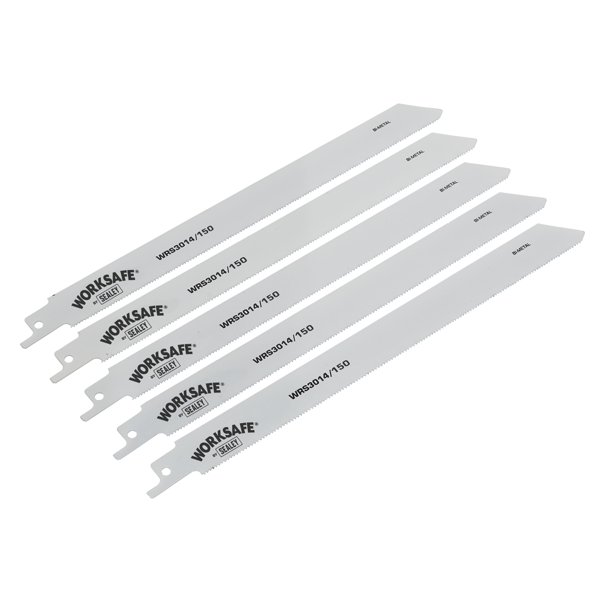 Sealey WRS3014/150 Reciprocating Saw Blade for Metal 150mm 18tpi - Pack of 5