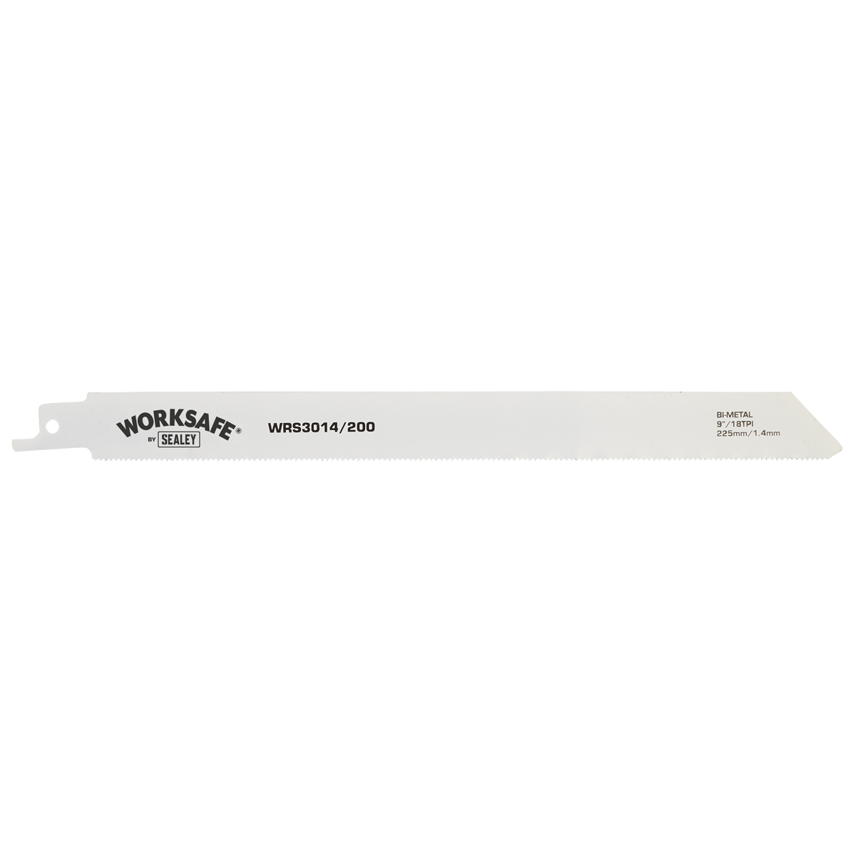 Sealey WRS3014/200 Reciprocating Saw Blade for Metal 225mm 18tpi - Pack of 5
