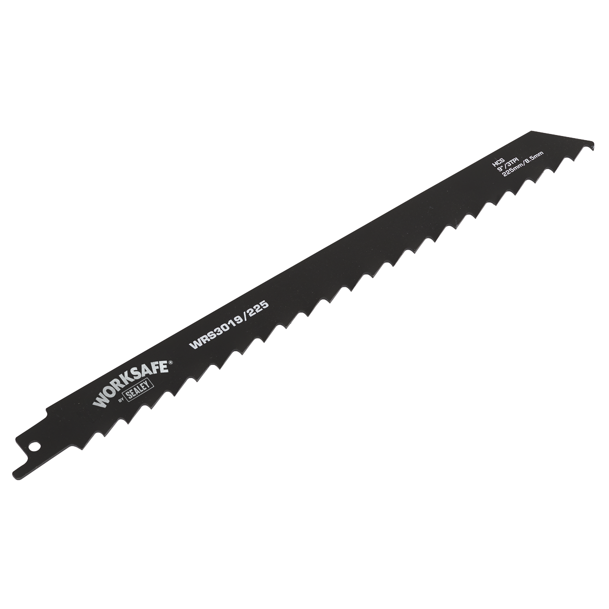 Sealey WRS3019/225 Reciprocating Saw Blade for Wood 225mm 3tpi - Pack of 5