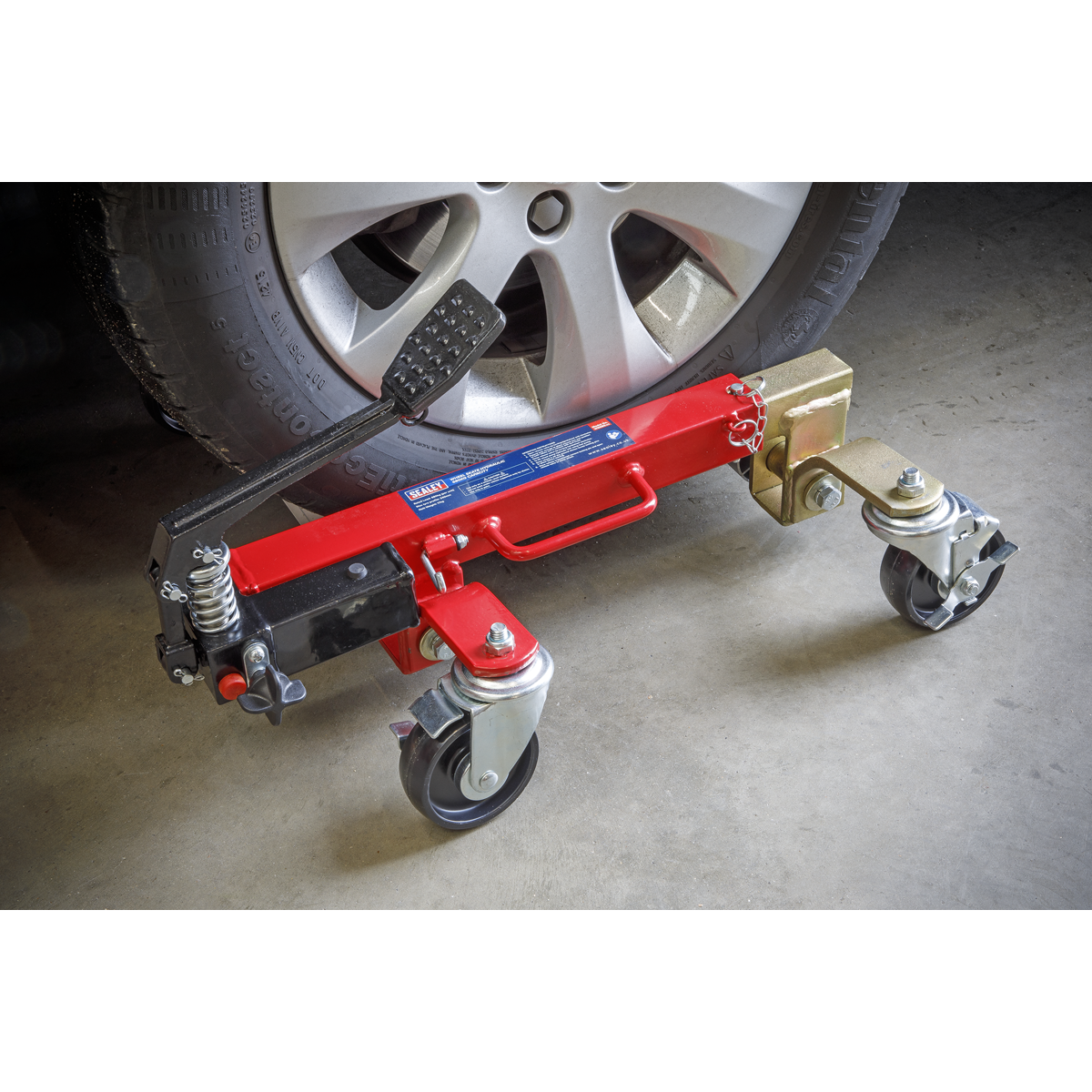 Sealey WS680 Hydraulic Wheel Skate 680kg Capacity