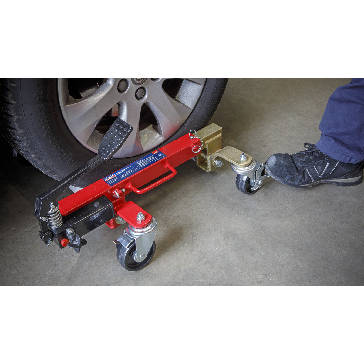 Sealey WS680 Hydraulic Wheel Skate 680kg Capacity