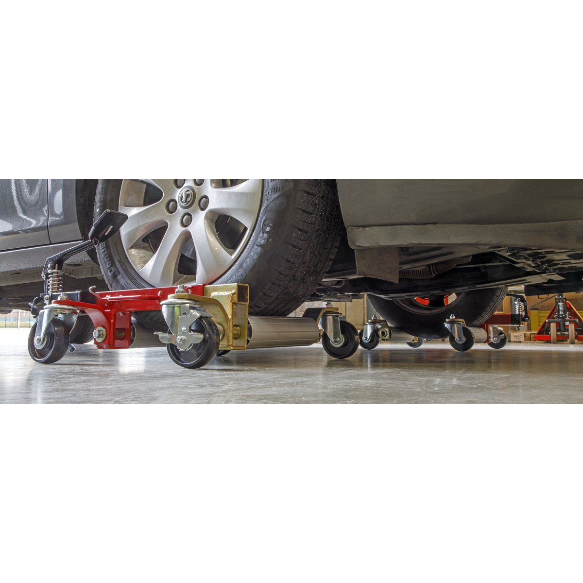 Sealey WS680 Hydraulic Wheel Skate 680kg Capacity